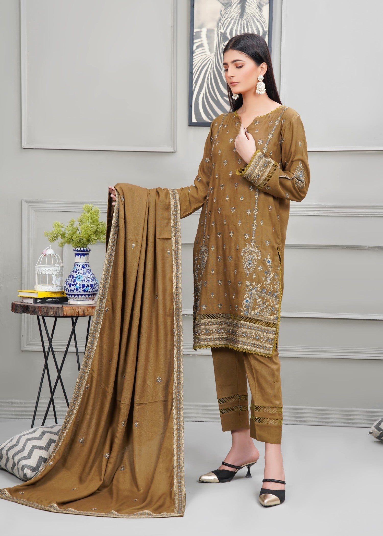 Pashmire Daffodils Women 3pcs