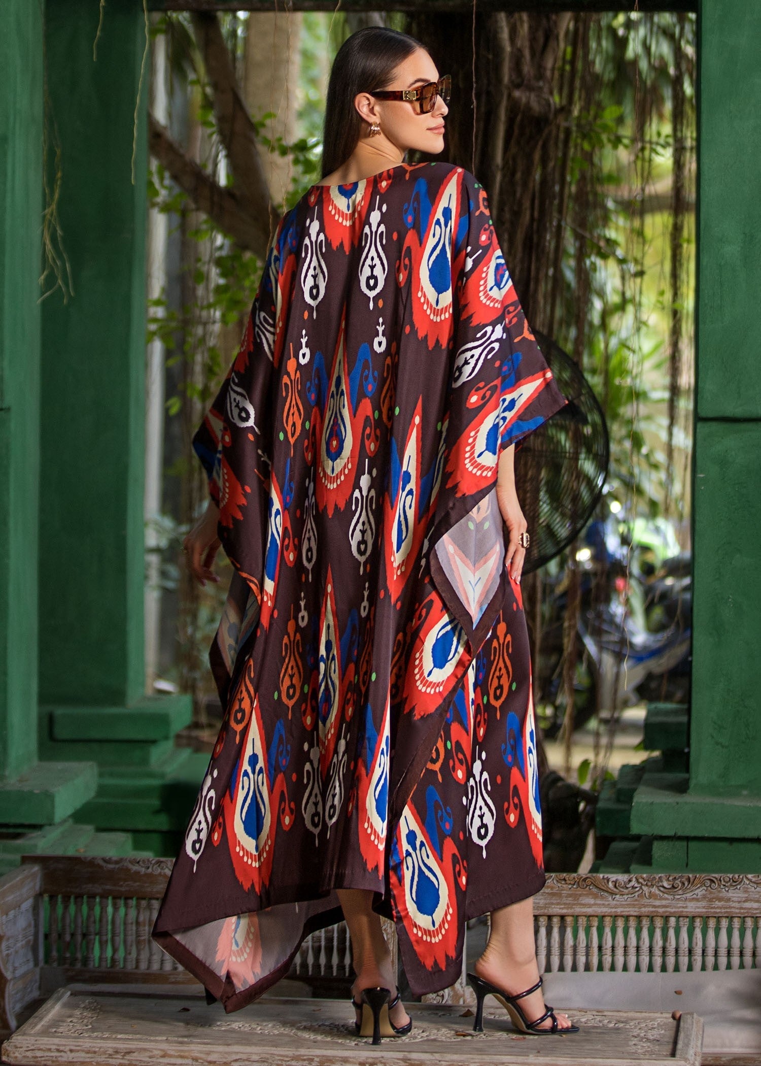 Anabelah Traditional Ikat Kaftan Women 1pcs