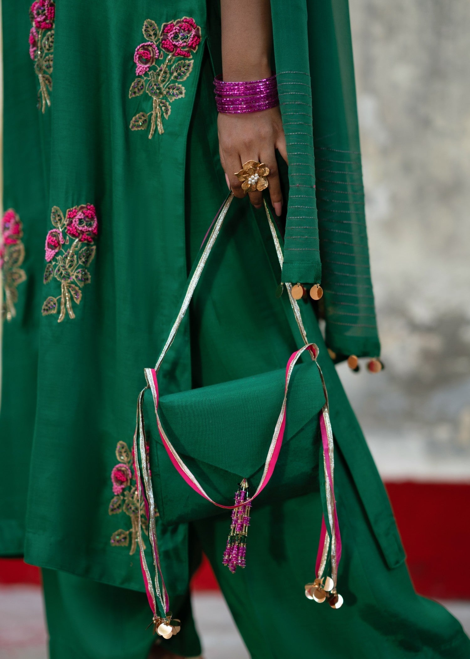 RAKHT BY SHAHBANO Emerald Women 3pcs