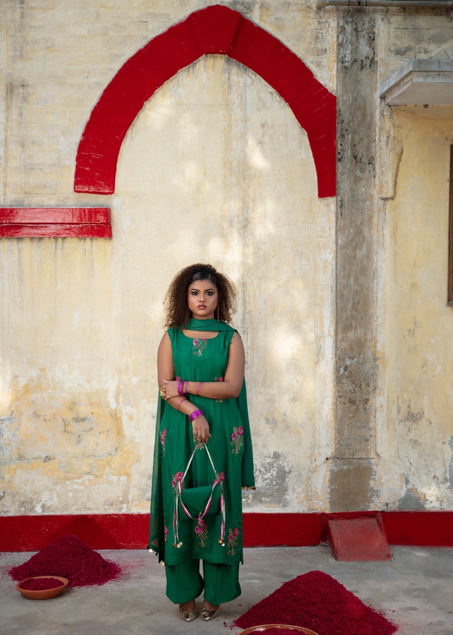 RAKHT BY SHAHBANO Emerald Women 3pcs