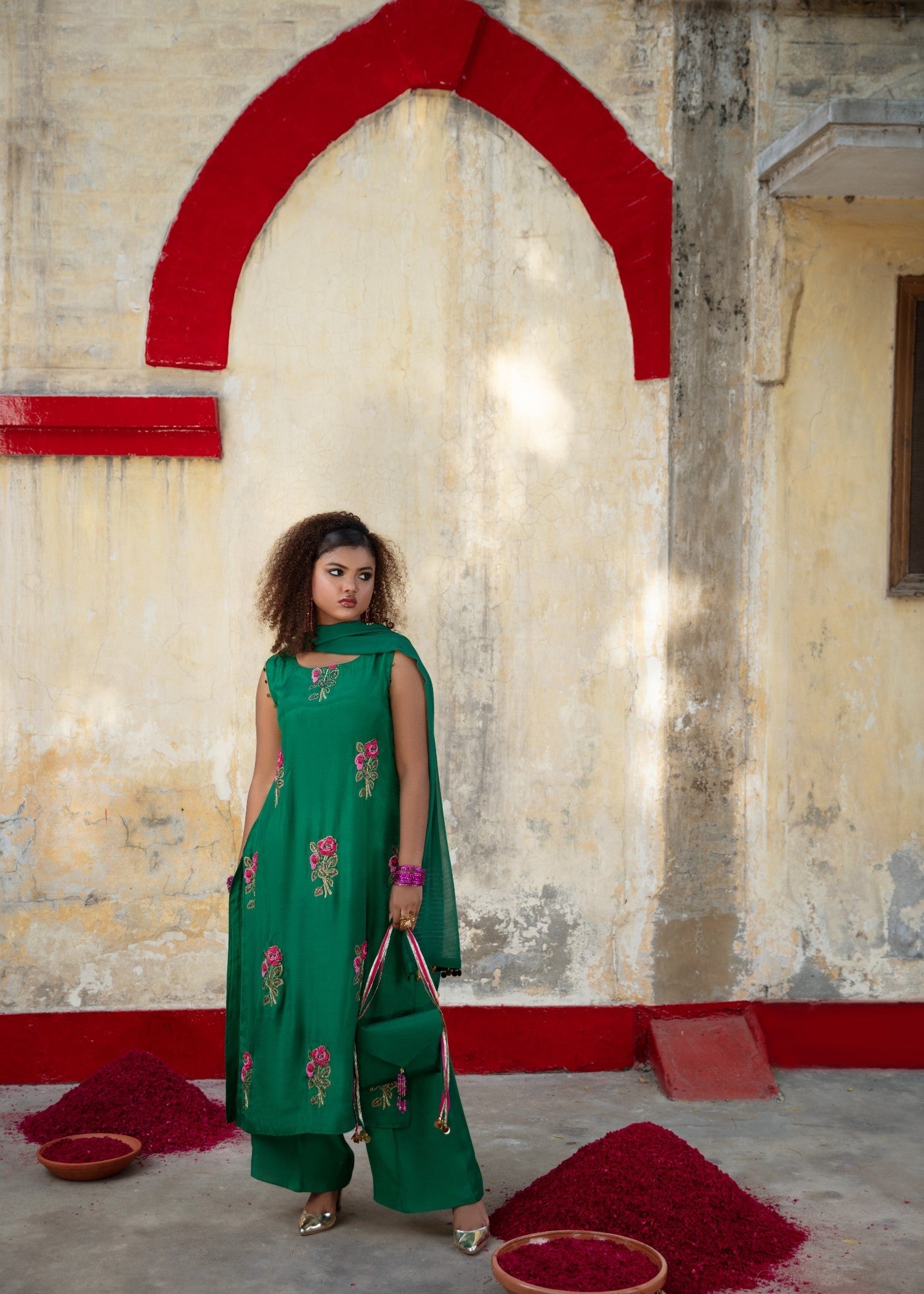 RAKHT BY SHAHBANO Emerald Women 3pcs