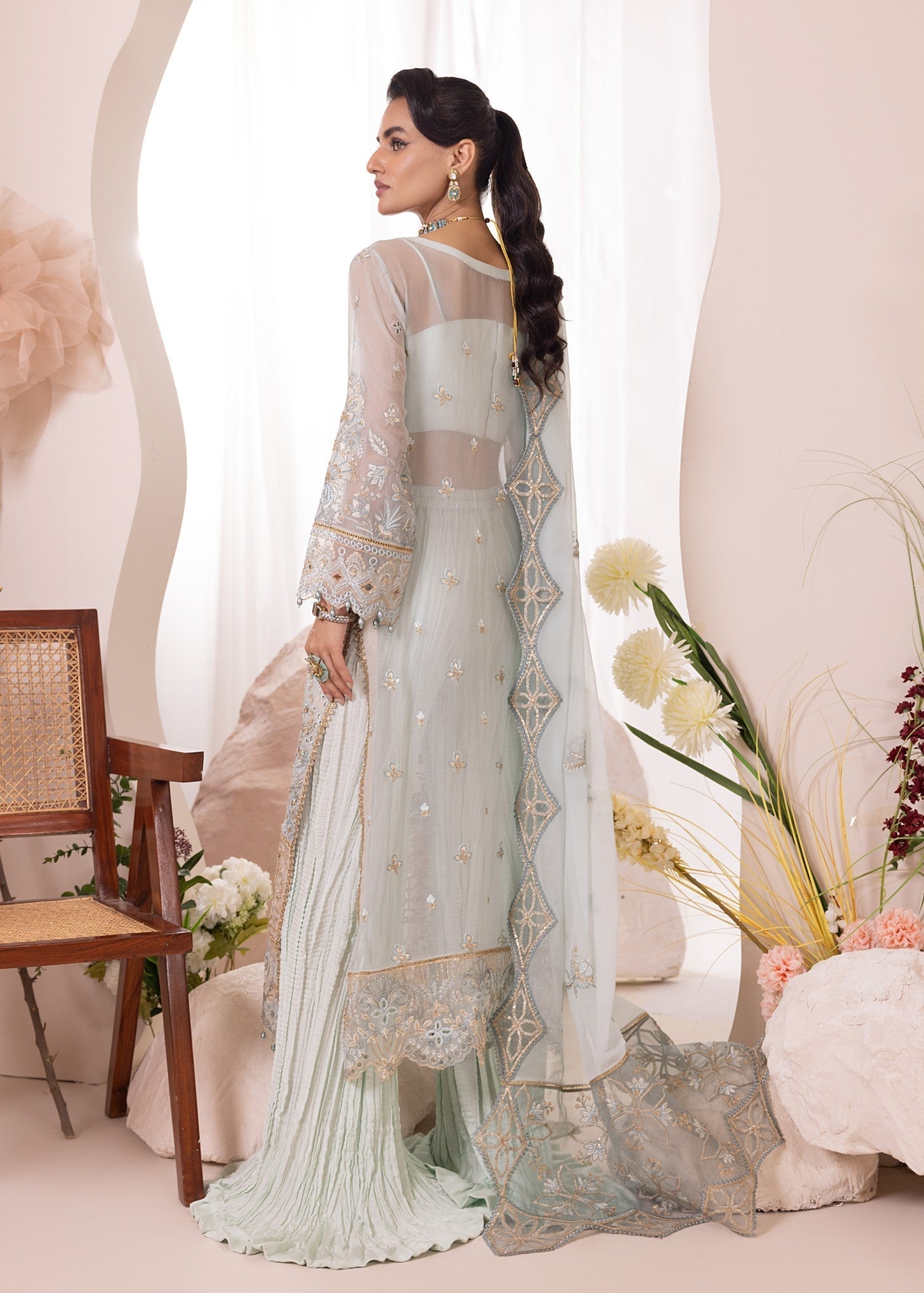 Diara Couture ASMAA SF 13 AQUA Women 3pcs