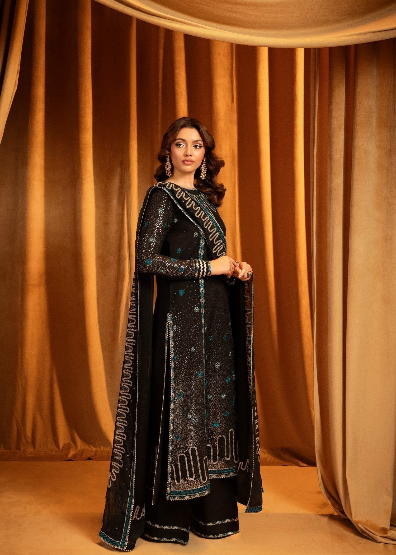 Meeral Luxe Ebene Women 3pcs