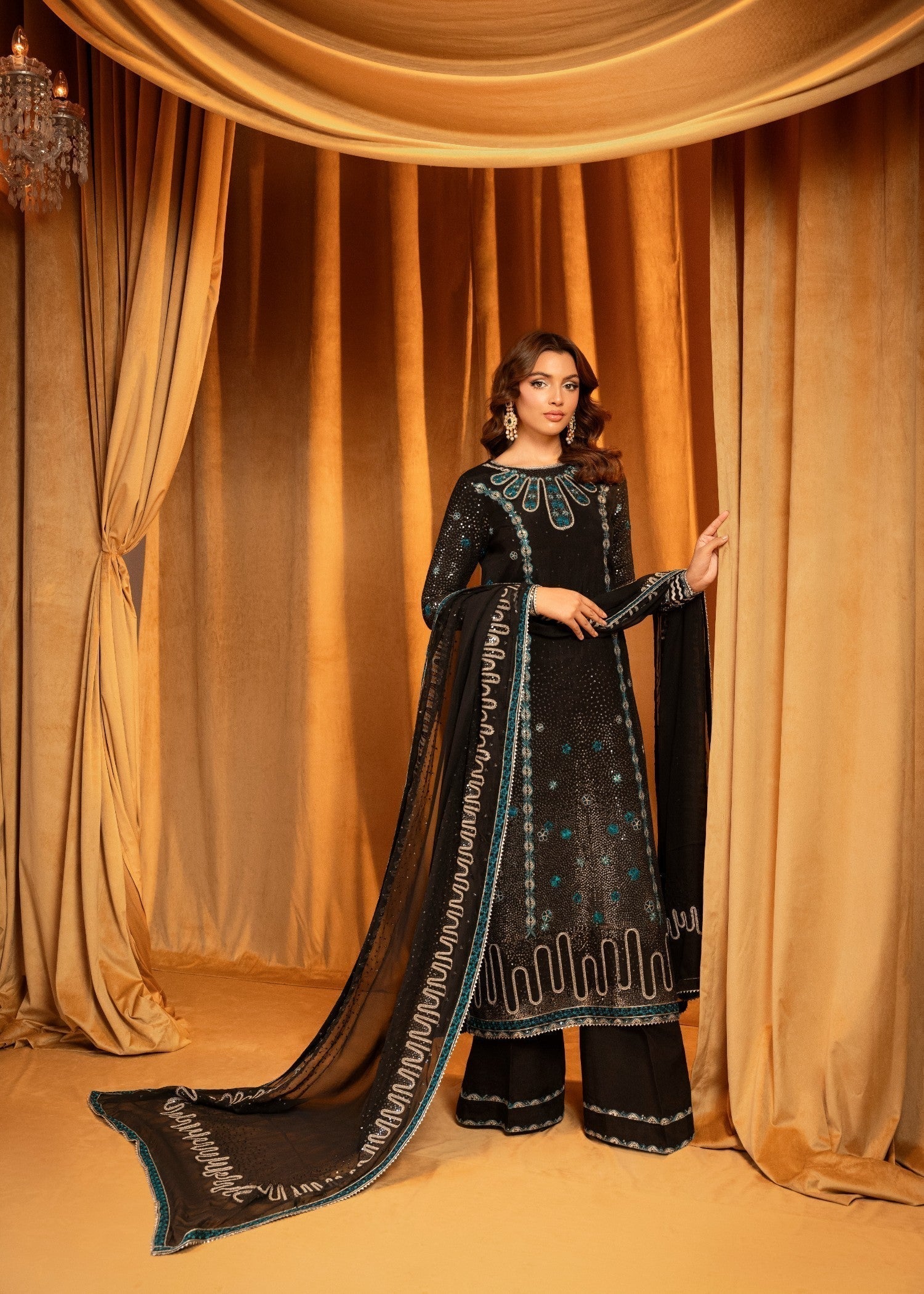 Meeral Luxe Ebene Women 3pcs