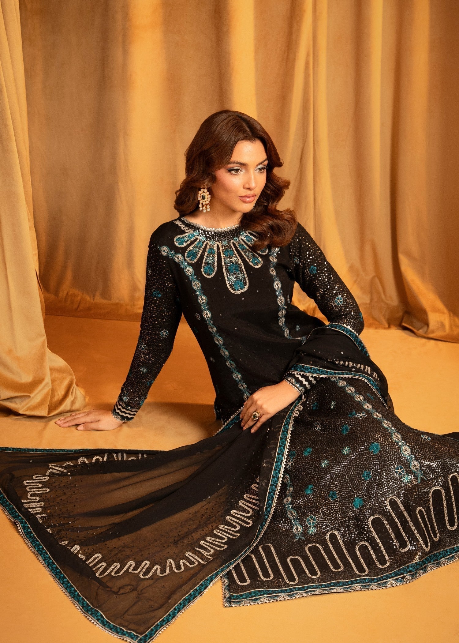 Meeral Luxe Ebene Women 3pcs