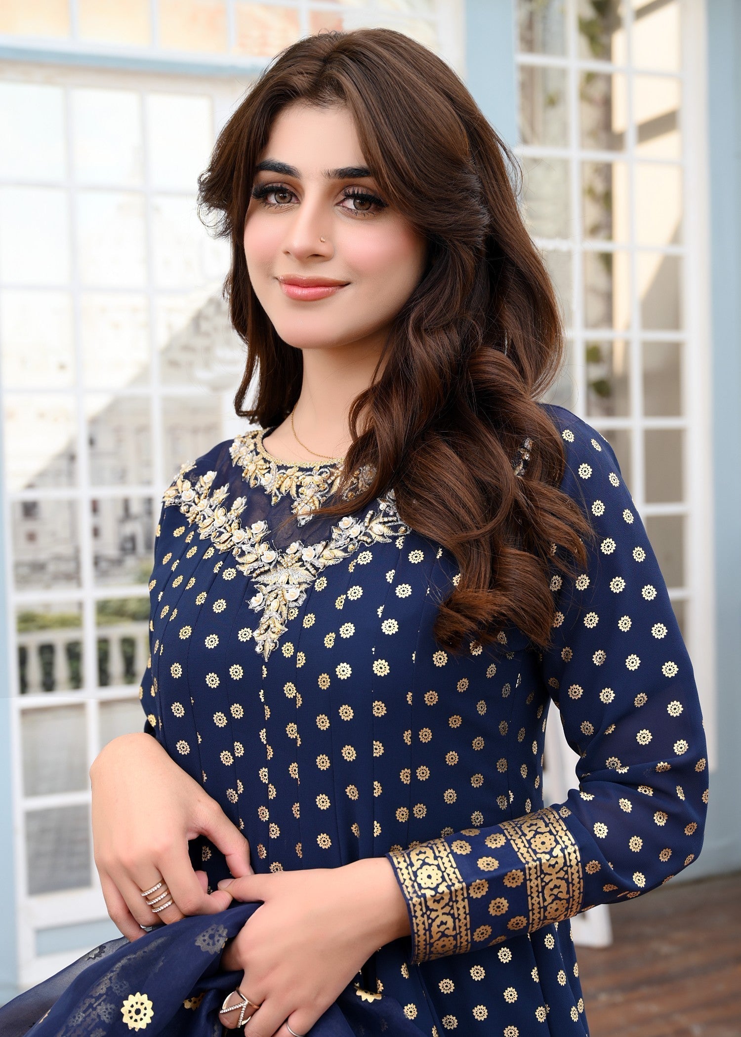 Miss & Mrs Print dot maxi 02 Women 3pcs