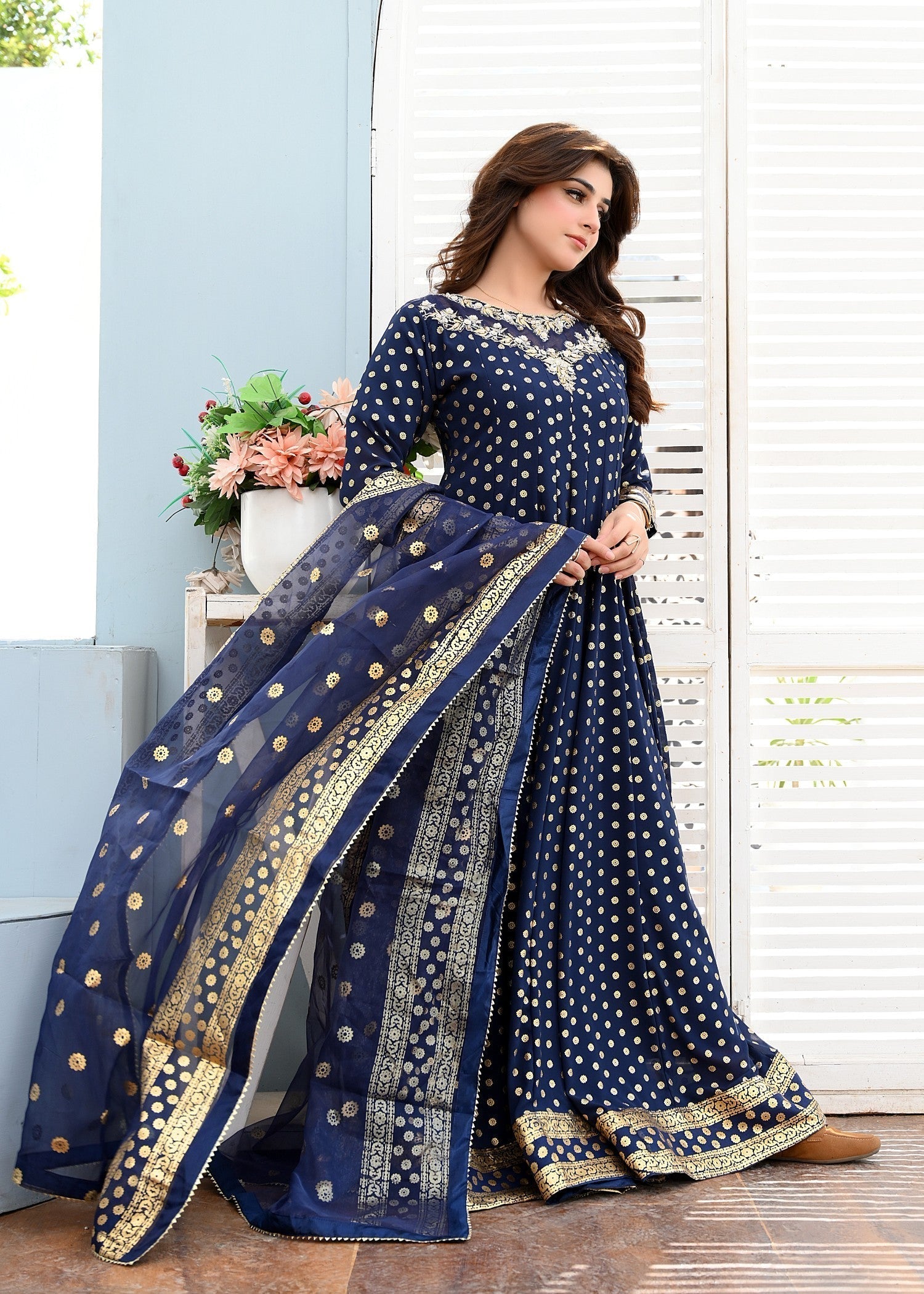 Miss & Mrs Print dot maxi 02 Women 3pcs