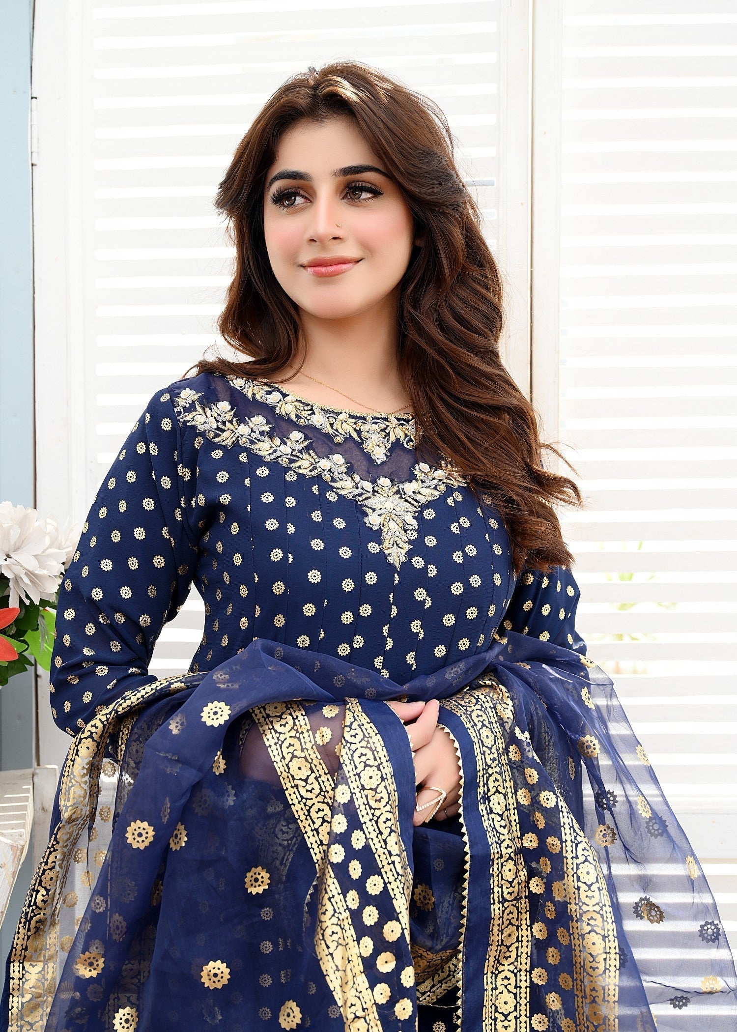 Miss & Mrs Print dot maxi 02 Women 3pcs