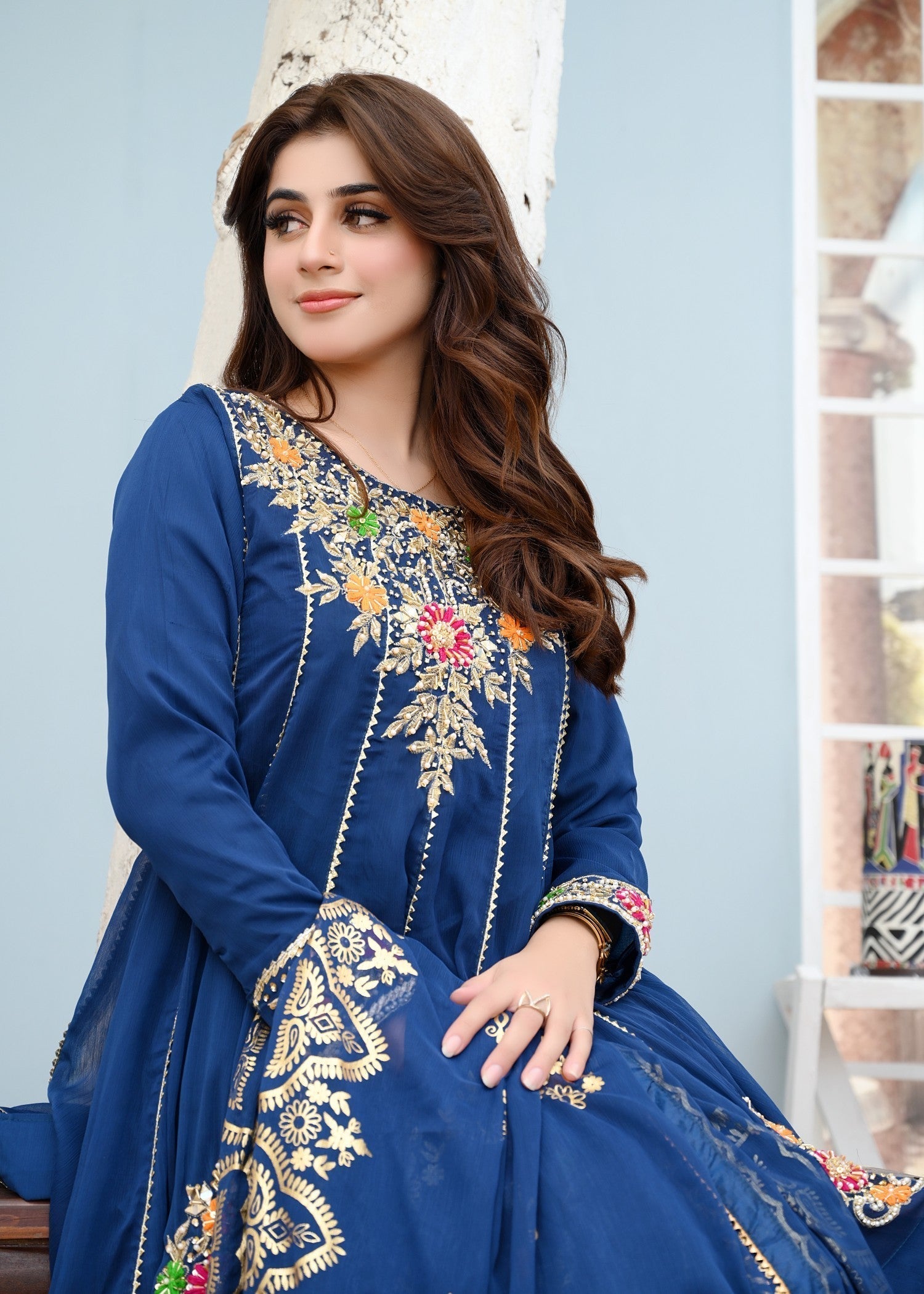 Miss & Mrs Short frok 04 Women 3pcs