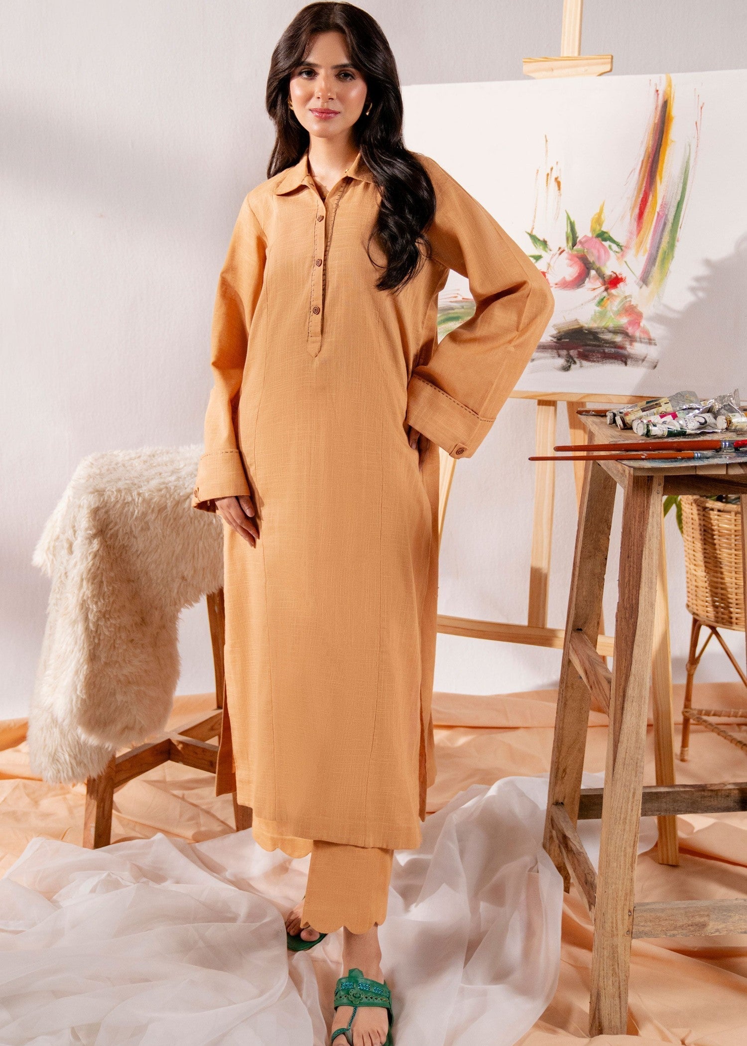 Kiara Mira Solid Women 2pcs