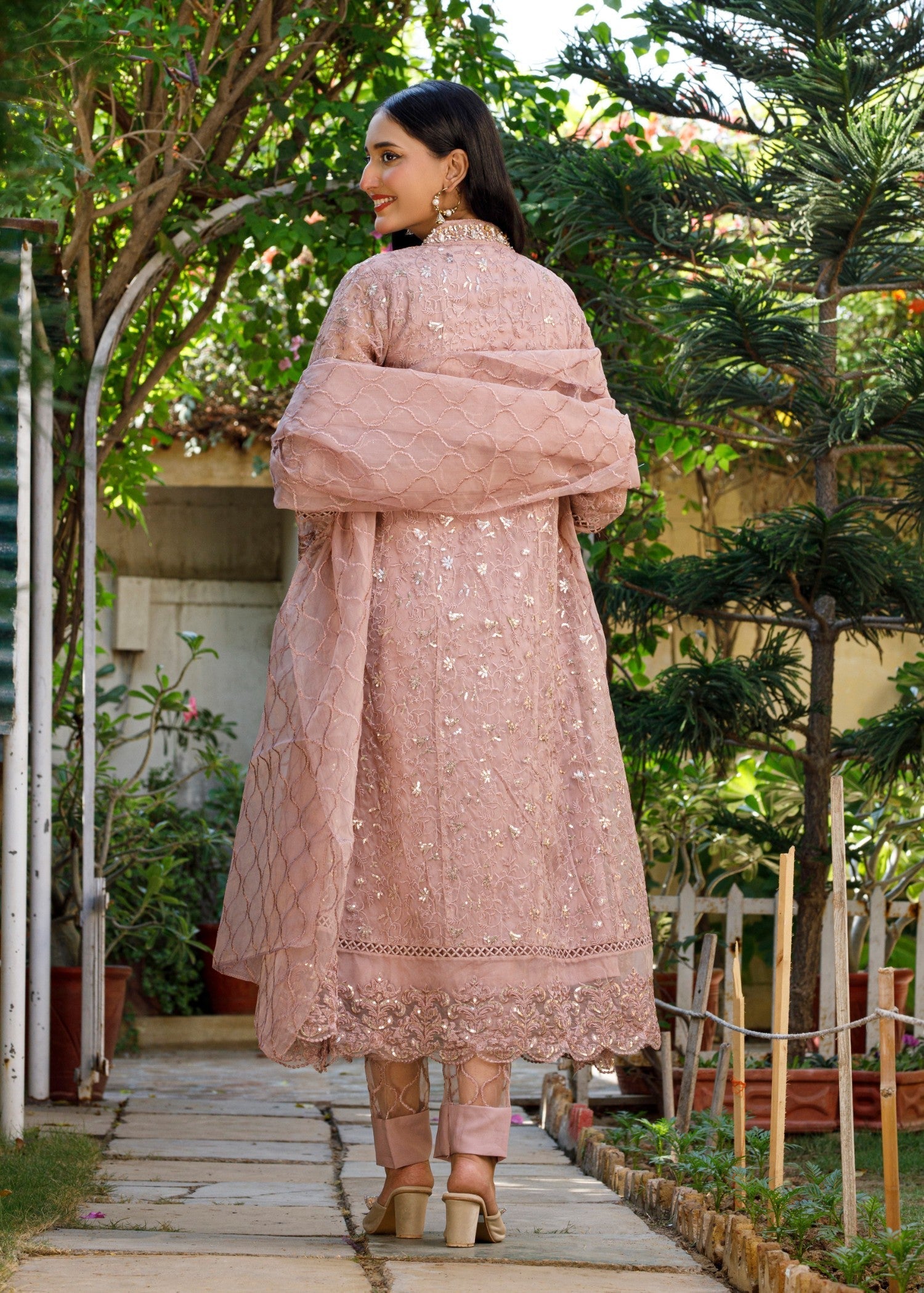 Mona Embroidery Pearl Symphony lilac Women 3pcs