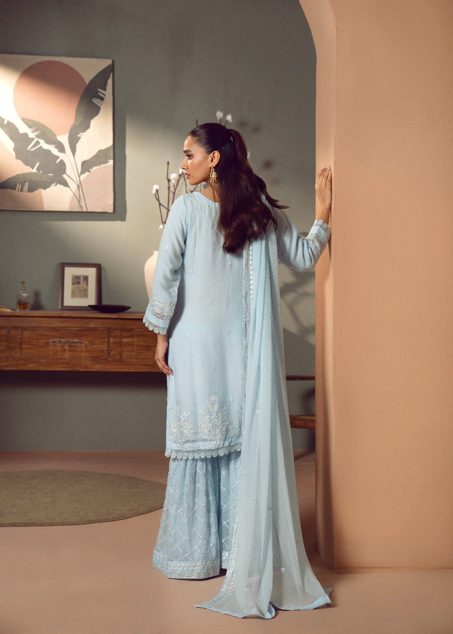 Kaamdar By Nofl Farooq Chandni Sargam Women 3pcs