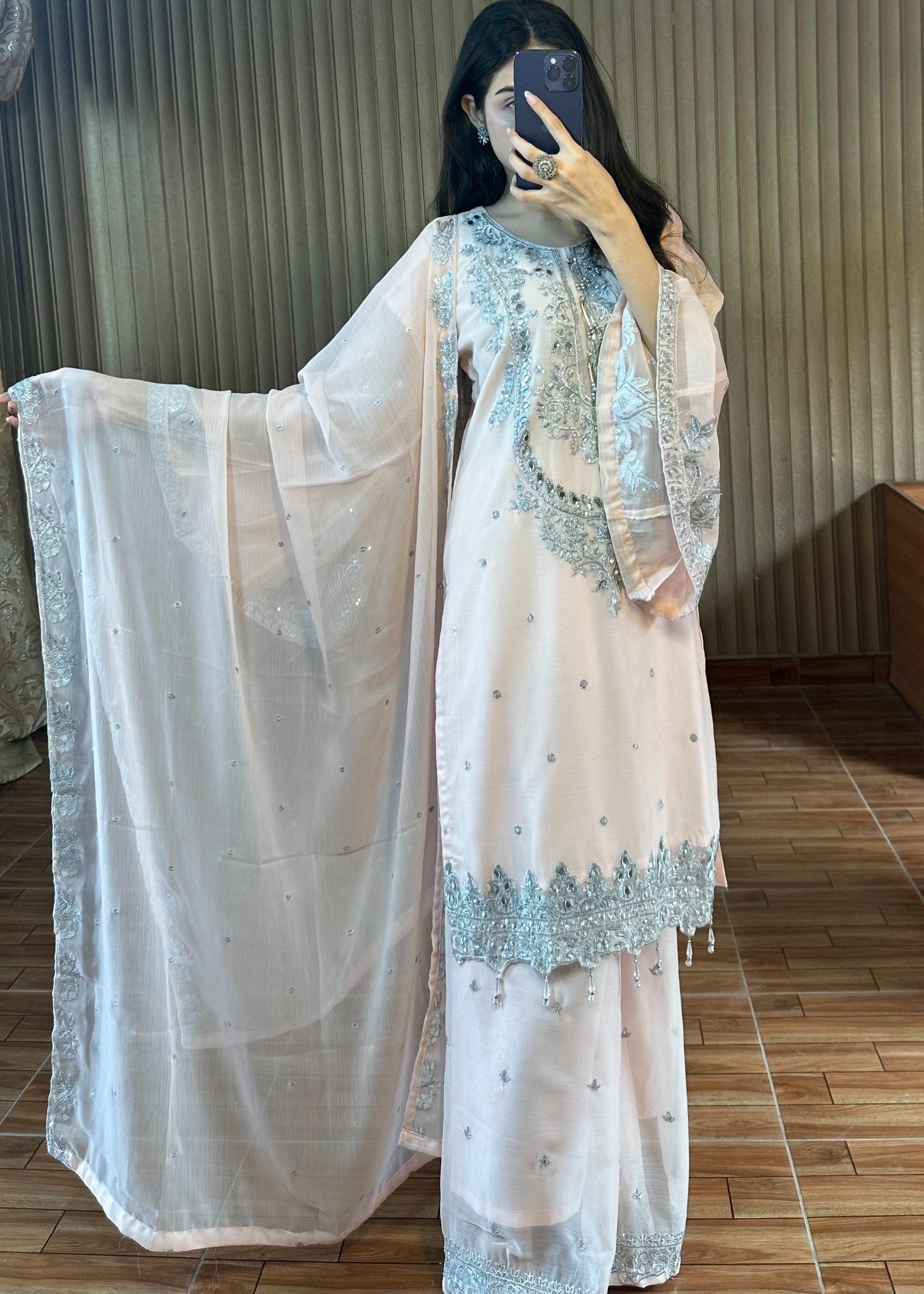 Four Season Boutique MIRHA LACHA PINK Women 3pcs