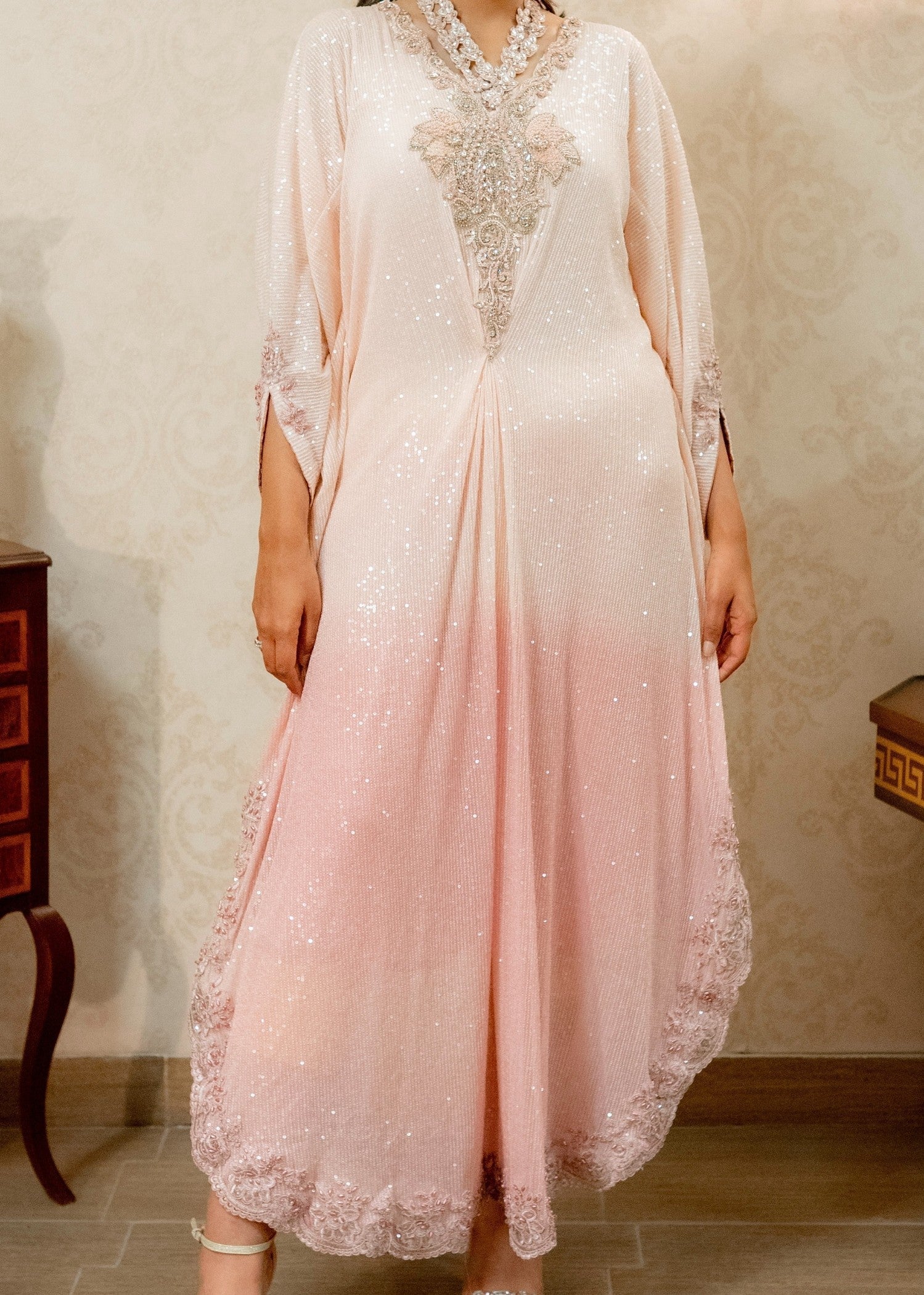 Wardrobe Essentials ENCHANTING BUTTERFLY ELEGANCE KAFTAN Women 1pcs