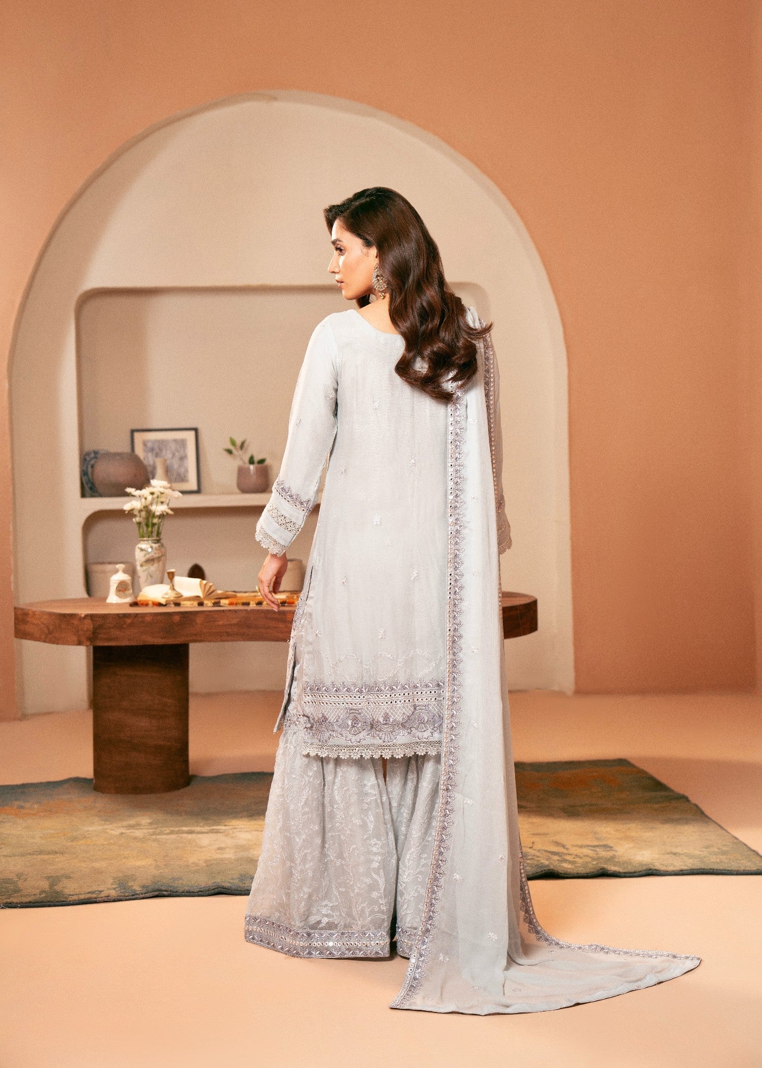 Kaamdar By Nofl Farooq Saazina Women 3pcs