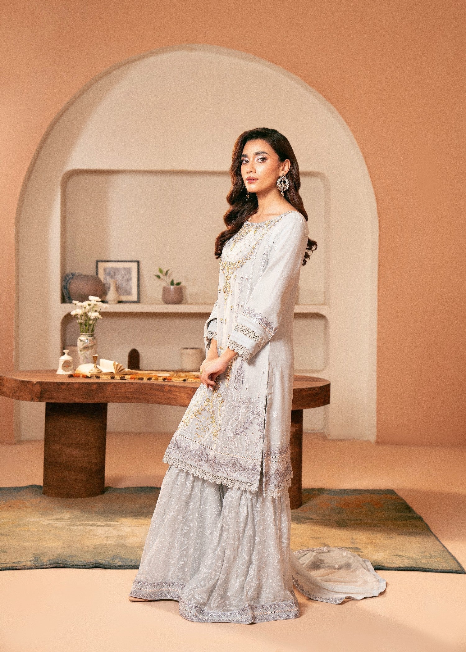 Kaamdar By Nofl Farooq Saazina Women 3pcs