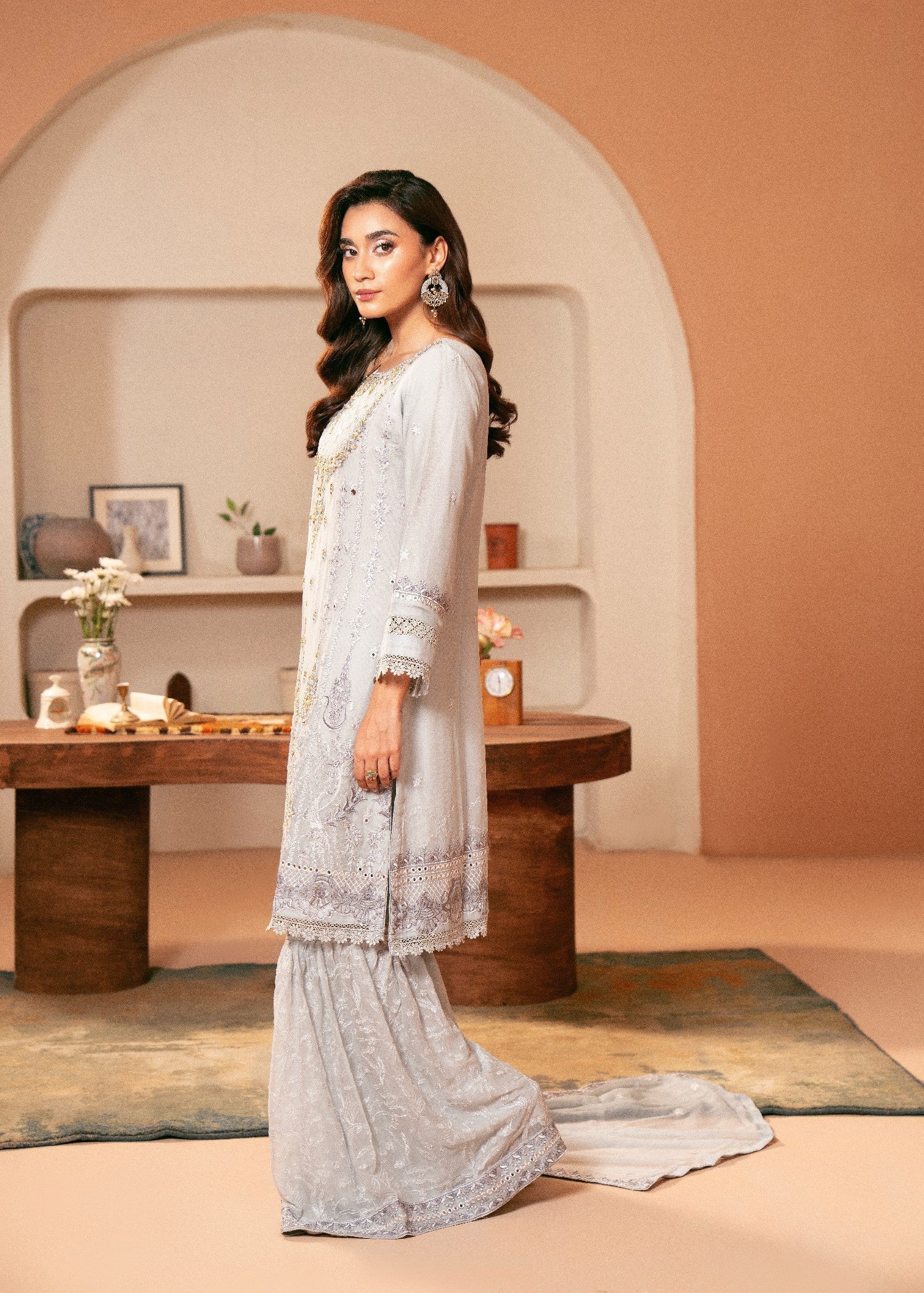 Kaamdar By Nofl Farooq Saazina Women 3pcs