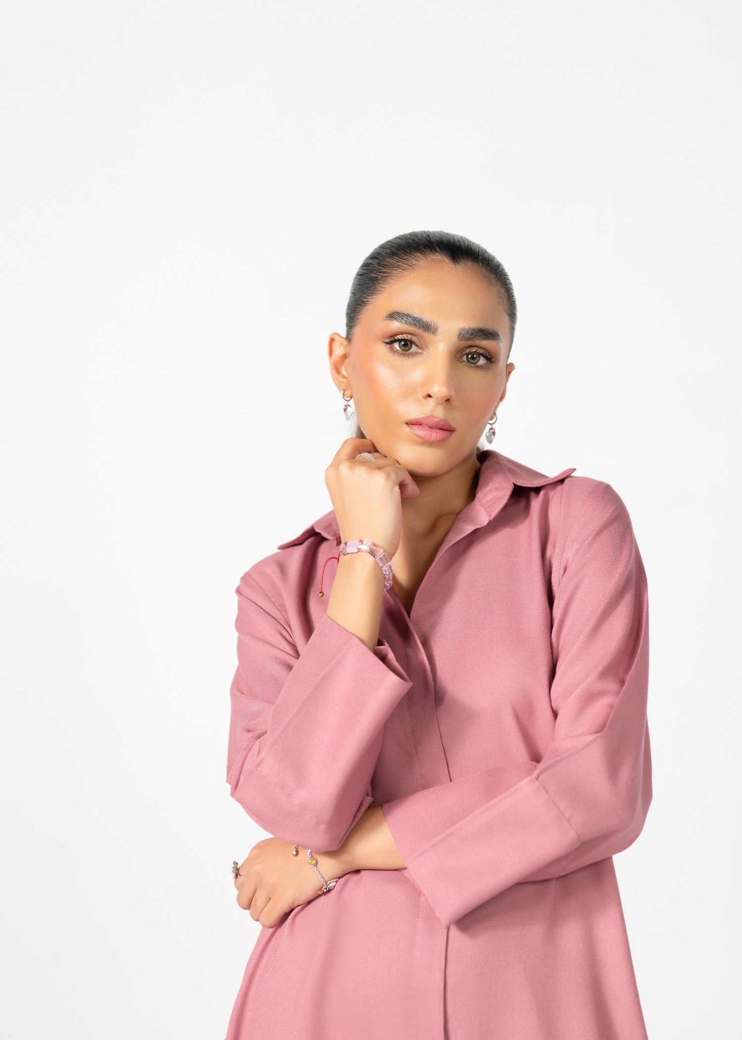 Divinely Crafted Women's Cord Sets Warm Embrace Blushing Petals Pink Lea Fall Women 2pcs