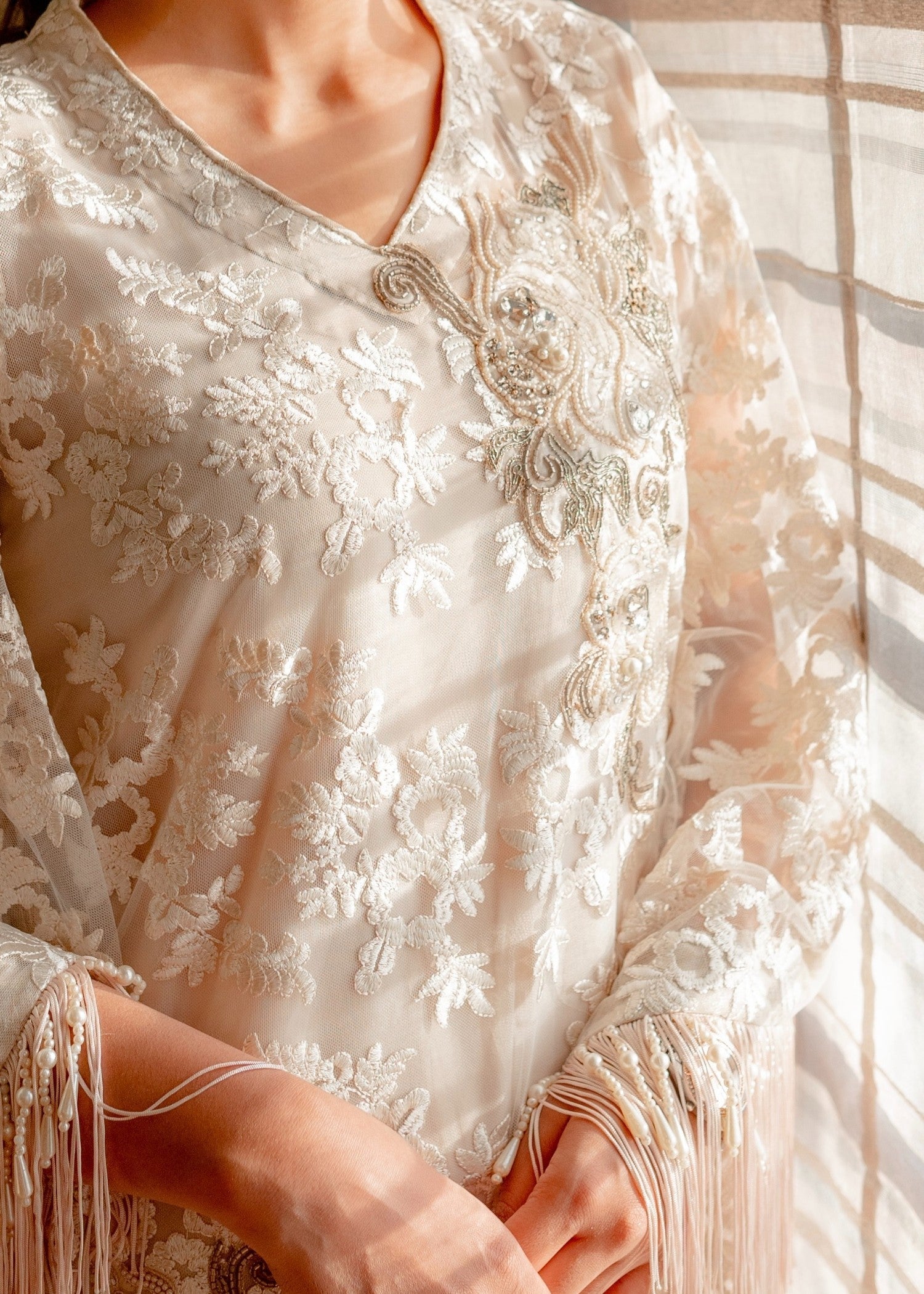 Wardrobe Essentials THE TASSLED CHARM Women 3pcs