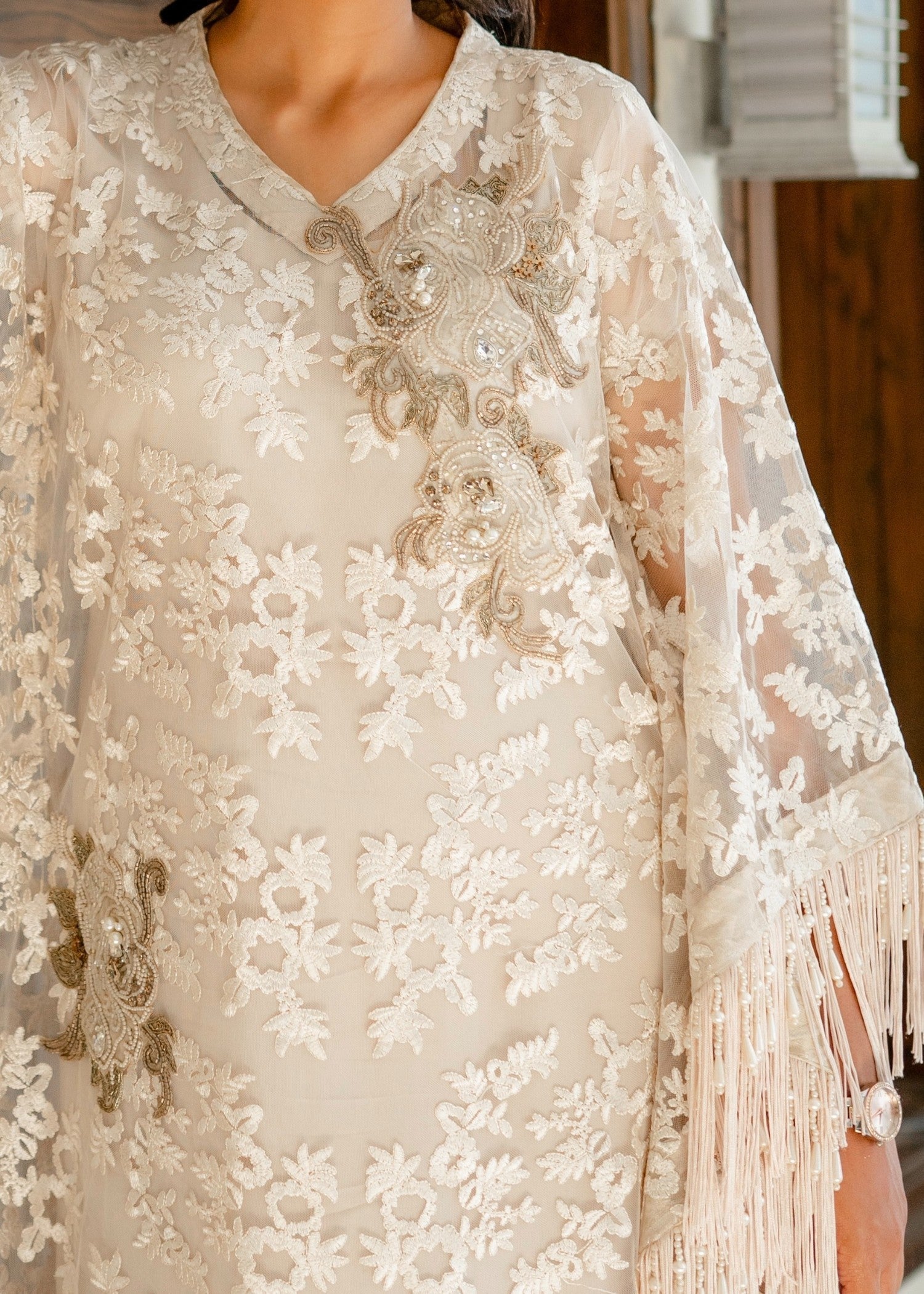 Wardrobe Essentials THE TASSLED CHARM Women 3pcs