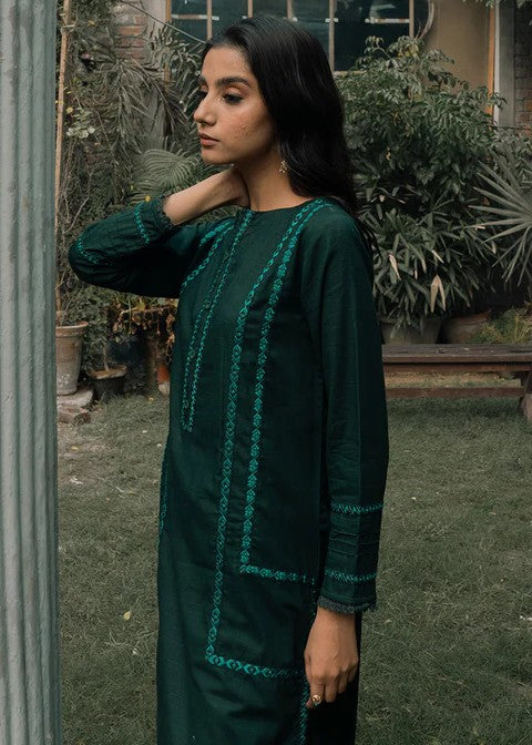 Kross Kulture Khaddar Solid Suit KGL 01210 Women 2pcs