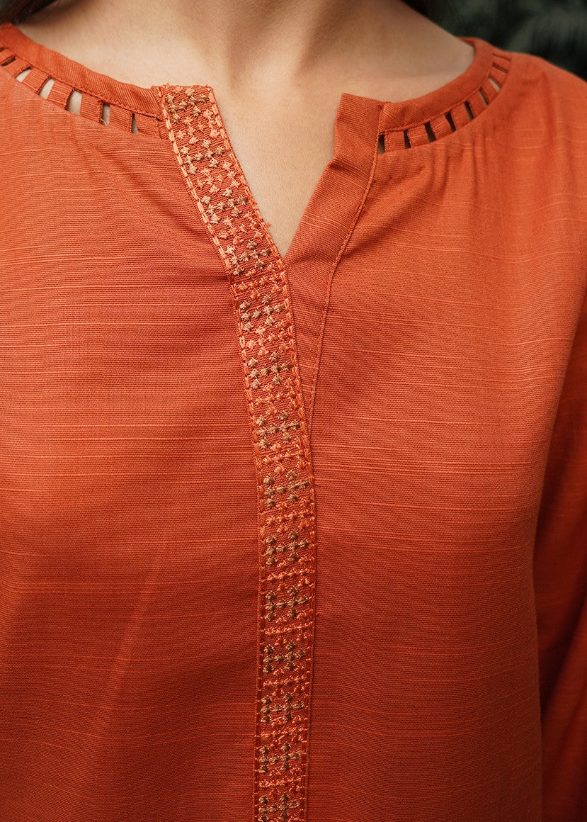 Kross Kulture Khaddar Solid Suit KGL 01206 Women 2pcs