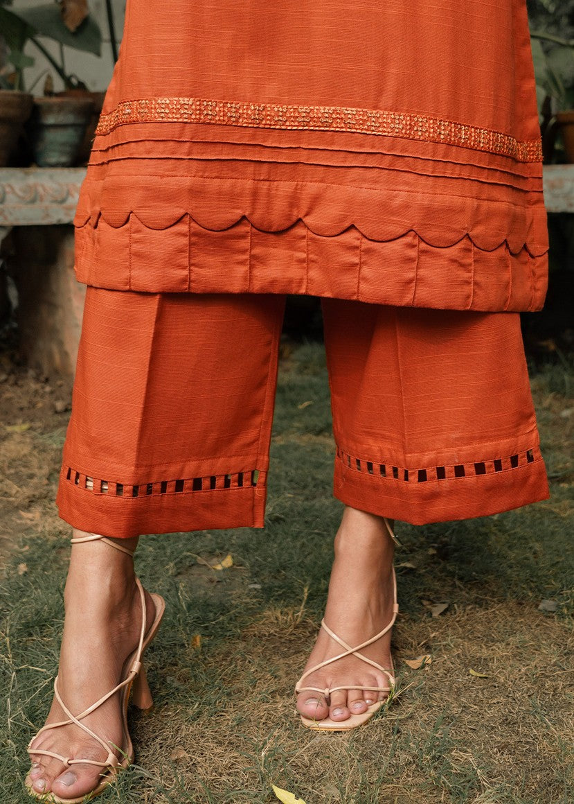 Kross Kulture Khaddar Solid Suit KGL 01206 Women 2pcs