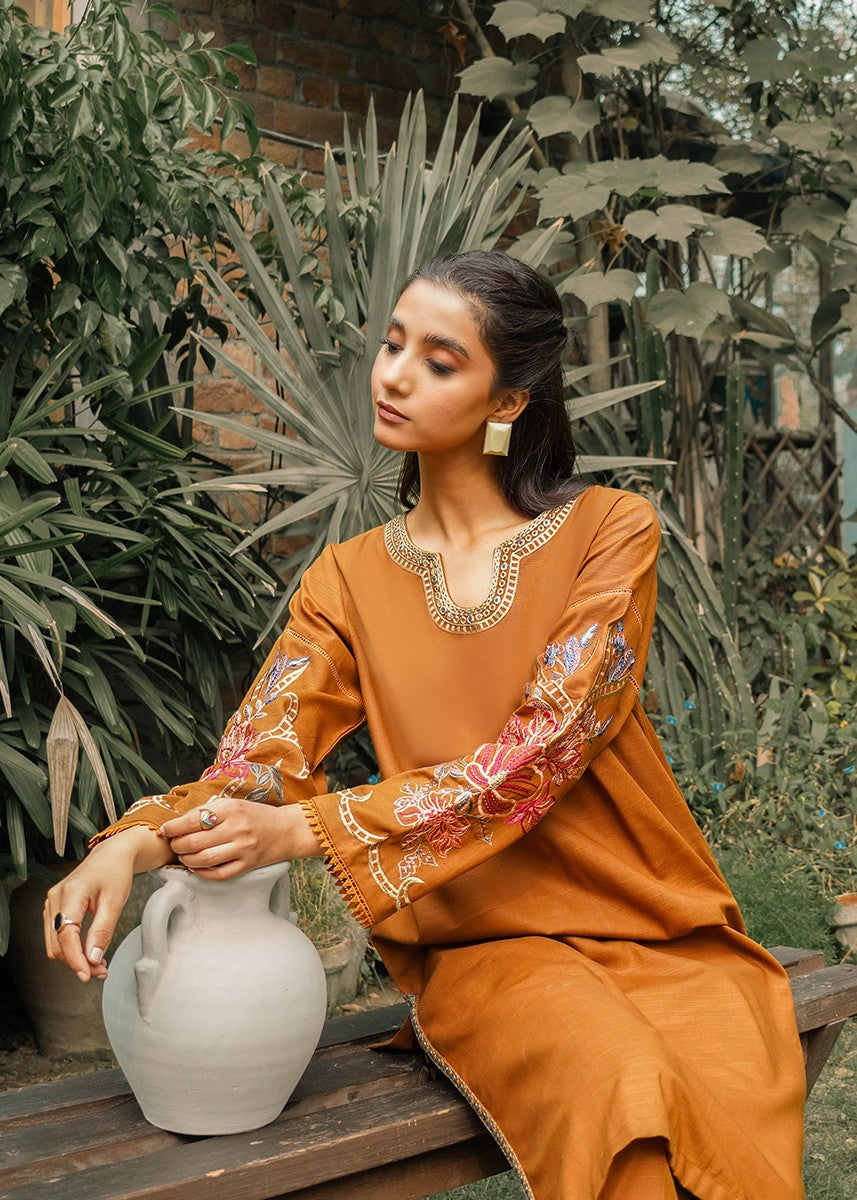 Kross Kulture Khaddar Solid Suit KGL 01213 Women 2pcs