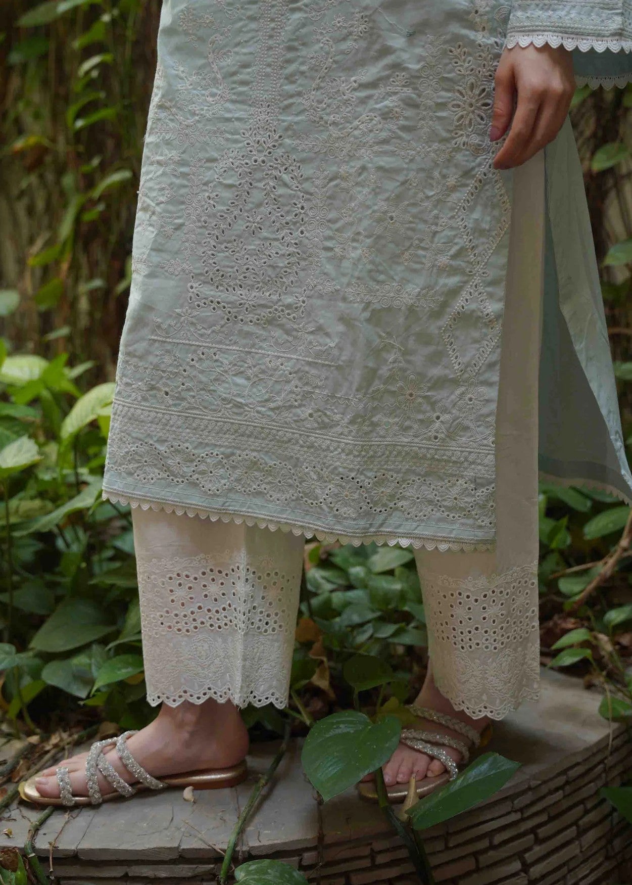 Naarj Amaryllis Kurta Blue Women 1pcs