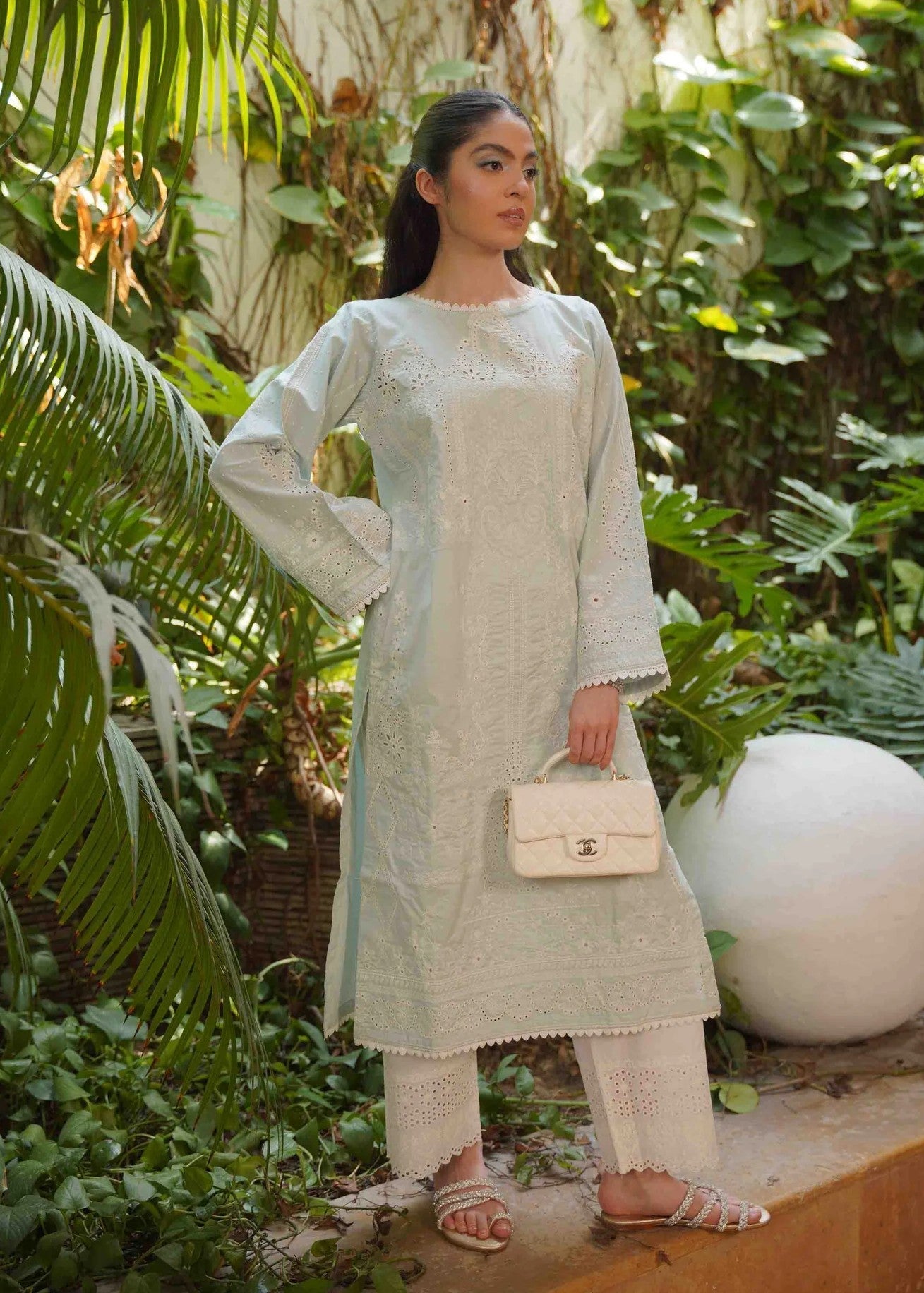 Naarj Amaryllis Kurta Blue Women 1pcs