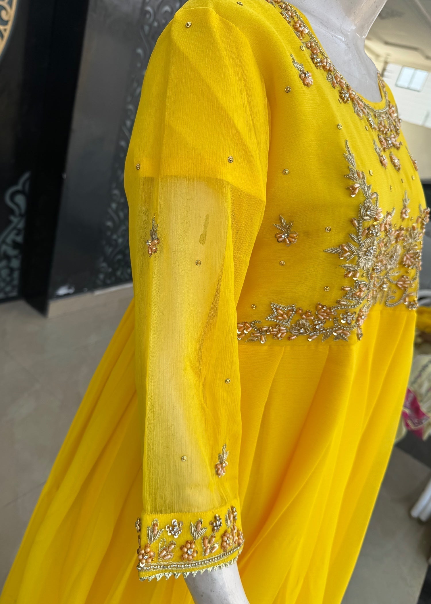 Noir Handmade Maxi Yellow Women 3pcs