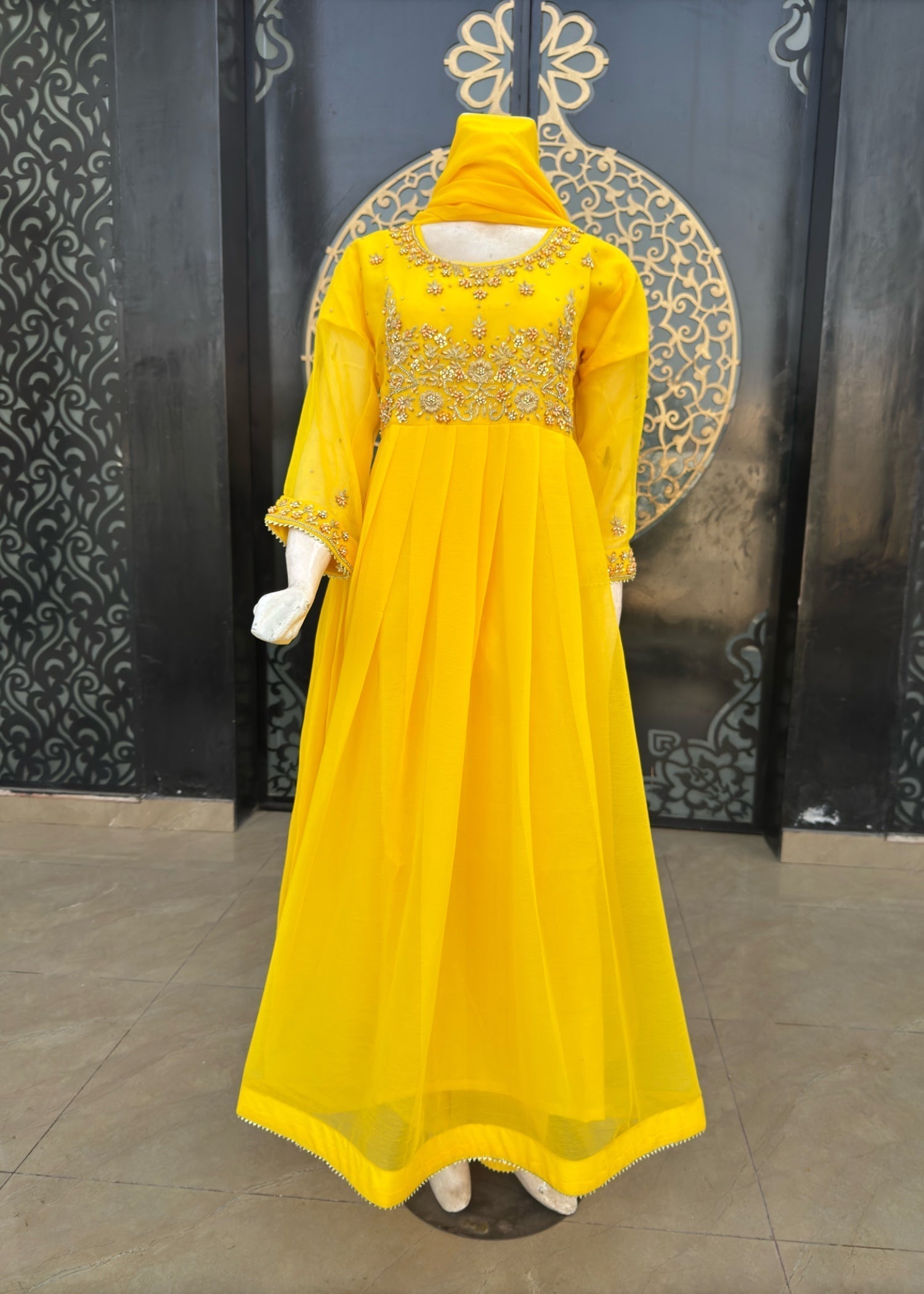 Noir Handmade Maxi Yellow Women 3pcs