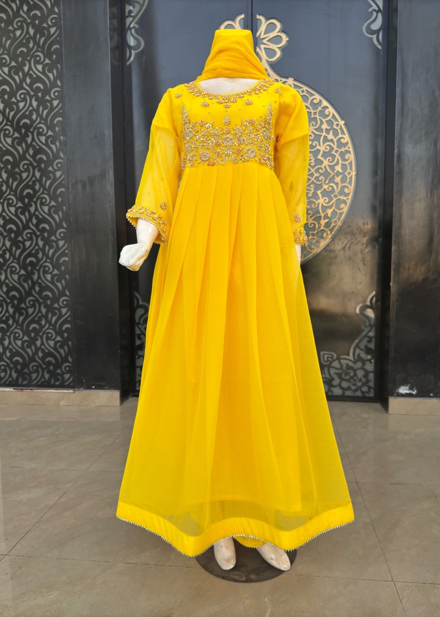 Noir Handmade Maxi Yellow Women 3pcs