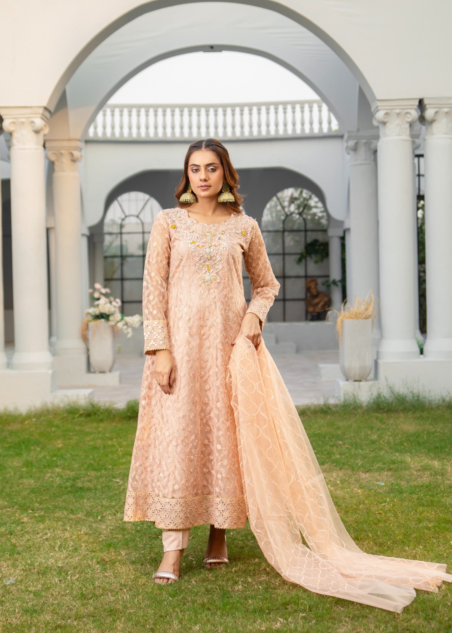 Manahils K 137 PEACH Women 3pcs