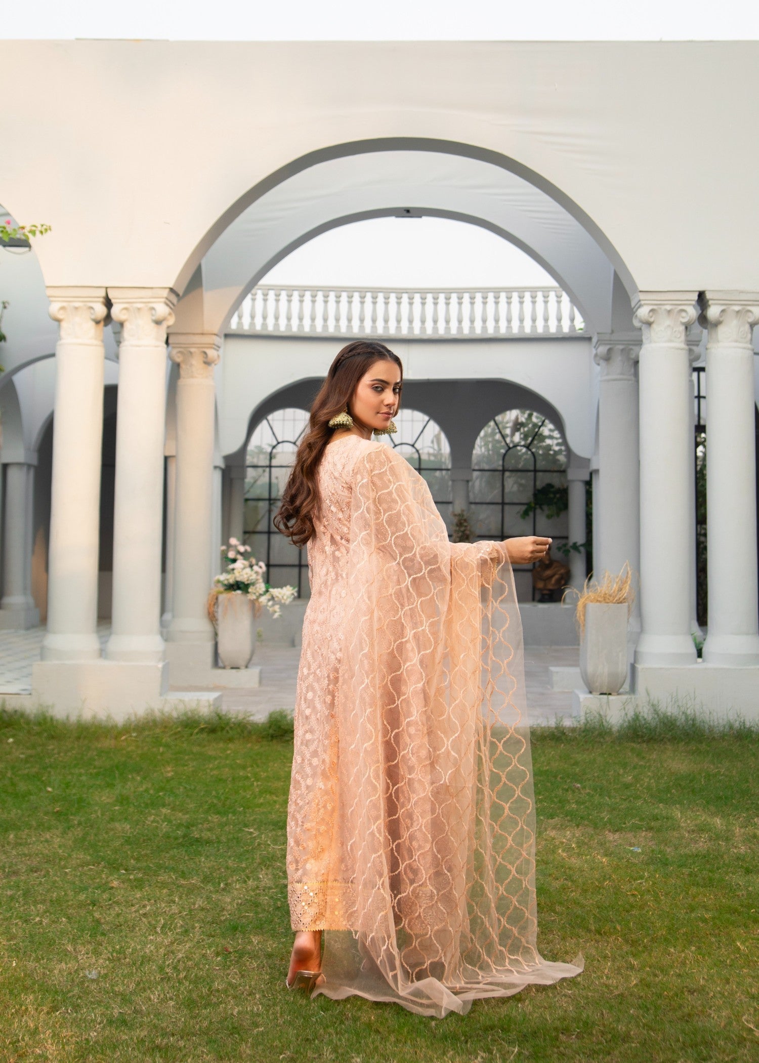 Manahils K 137 PEACH Women 3pcs