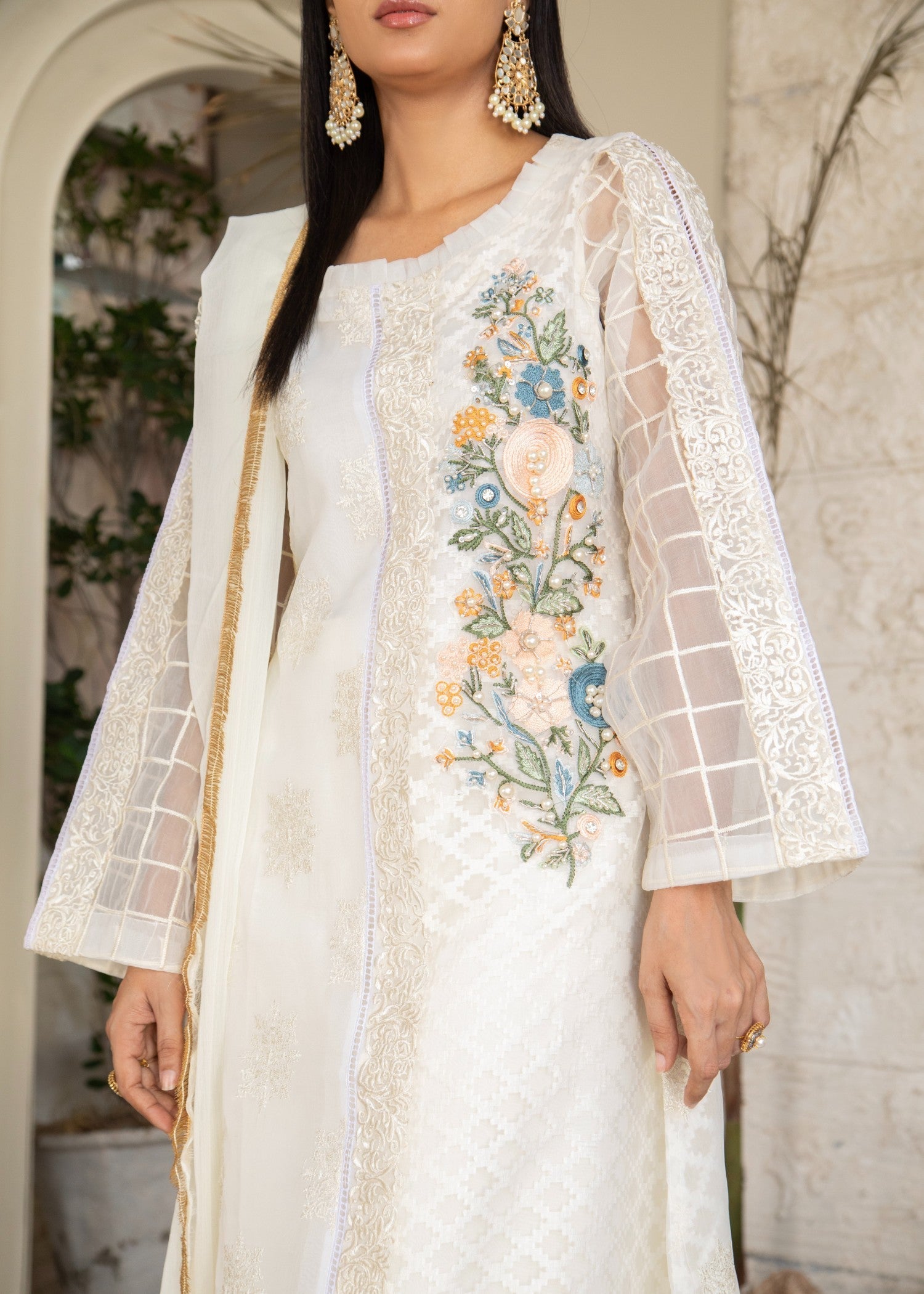 Manahils K 139 OFF WHITE Women 3pcs