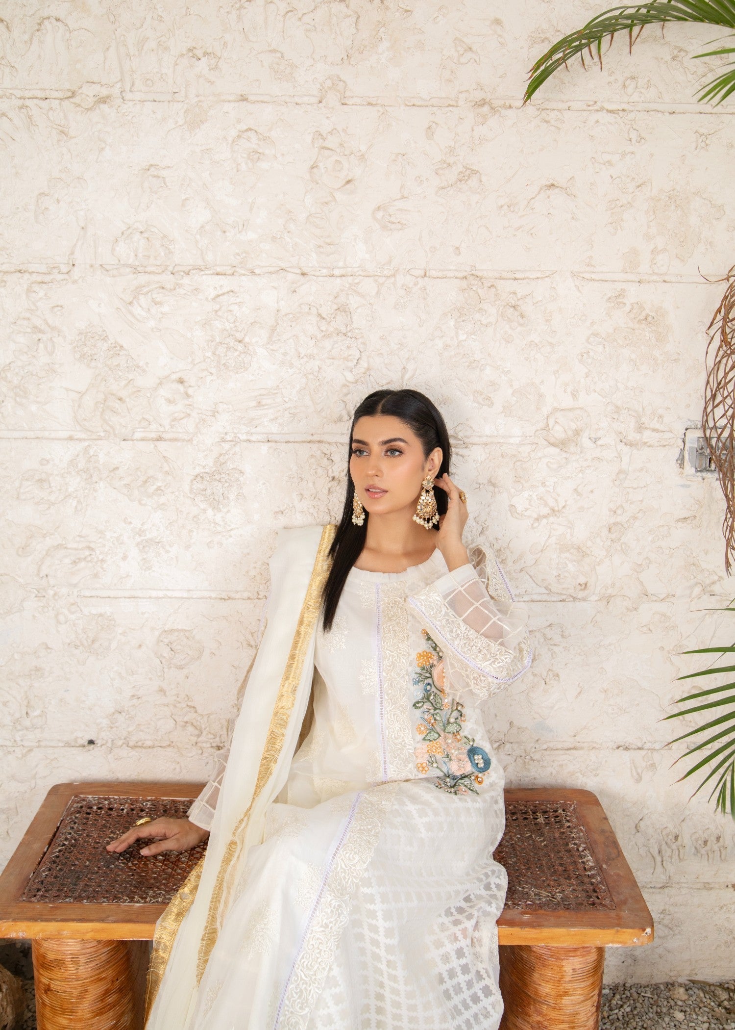 Manahils K 139 OFF WHITE Women 3pcs