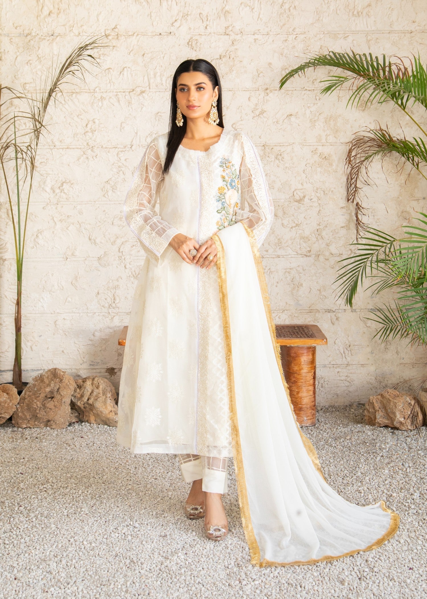 Manahils K 139 OFF WHITE Women 3pcs