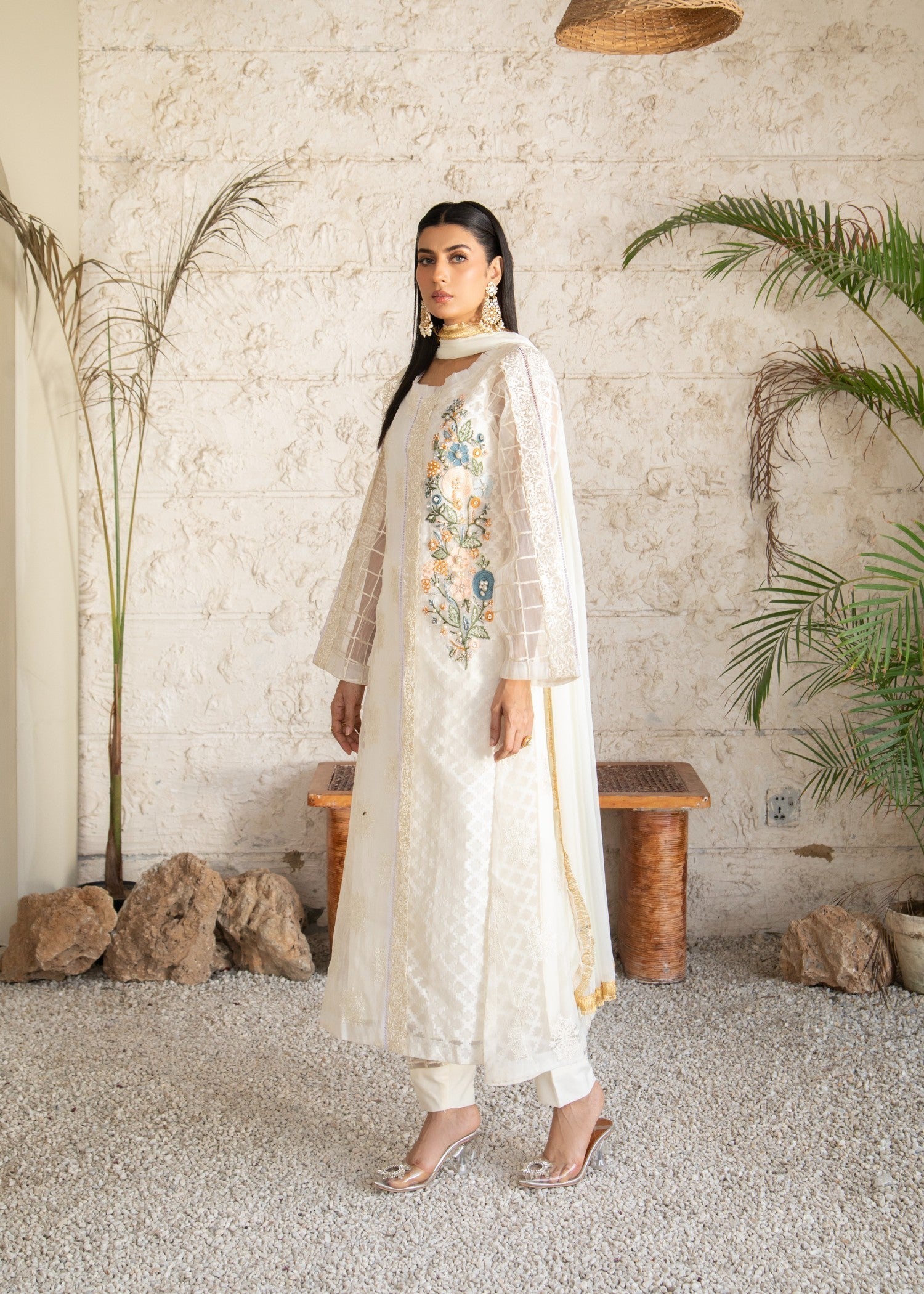 Manahils K 139 OFF WHITE Women 3pcs