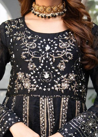 Mona Embroidery SERENE BLACK Women 3pcs