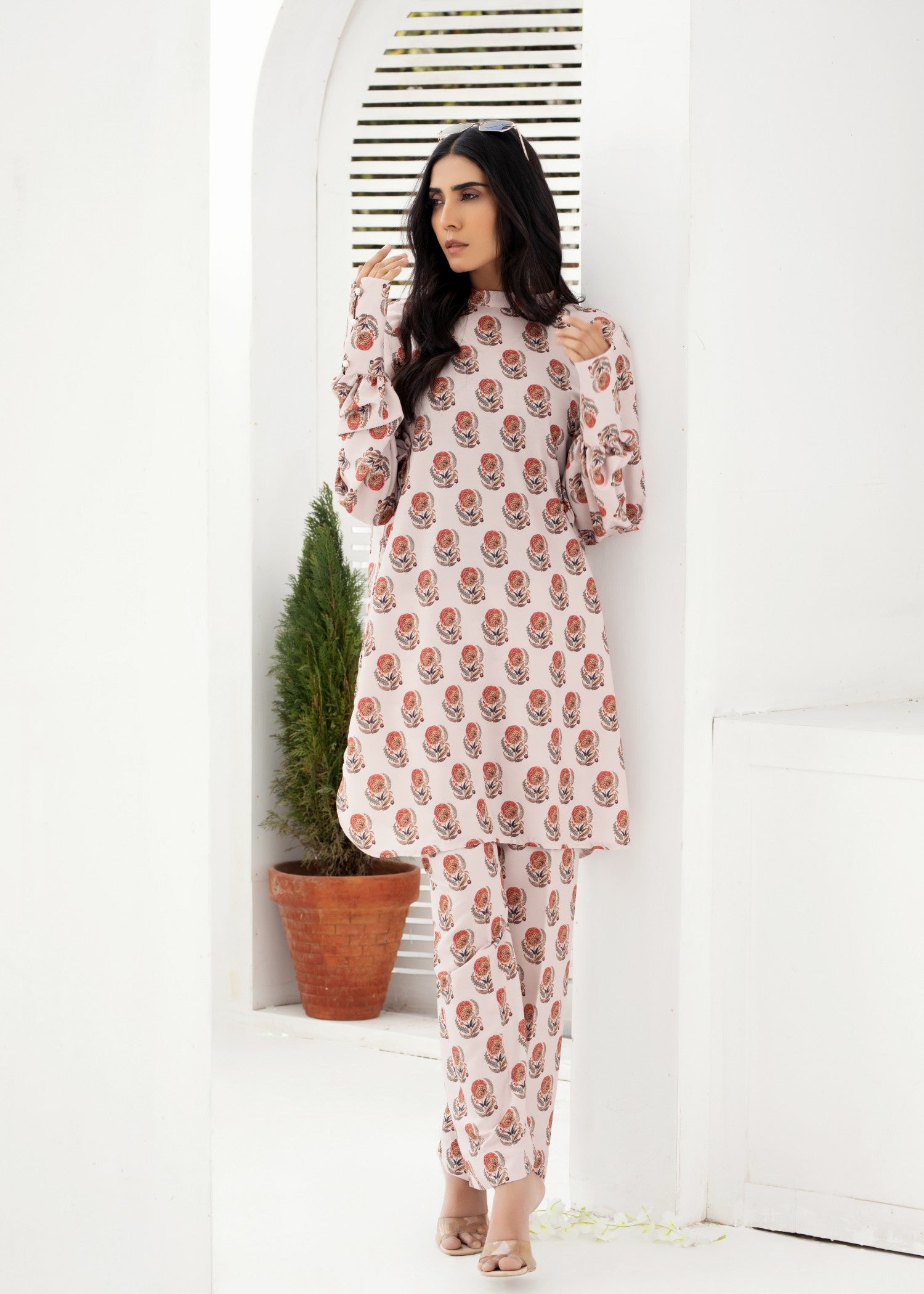 Ripret Rust Floral Women 2pcs