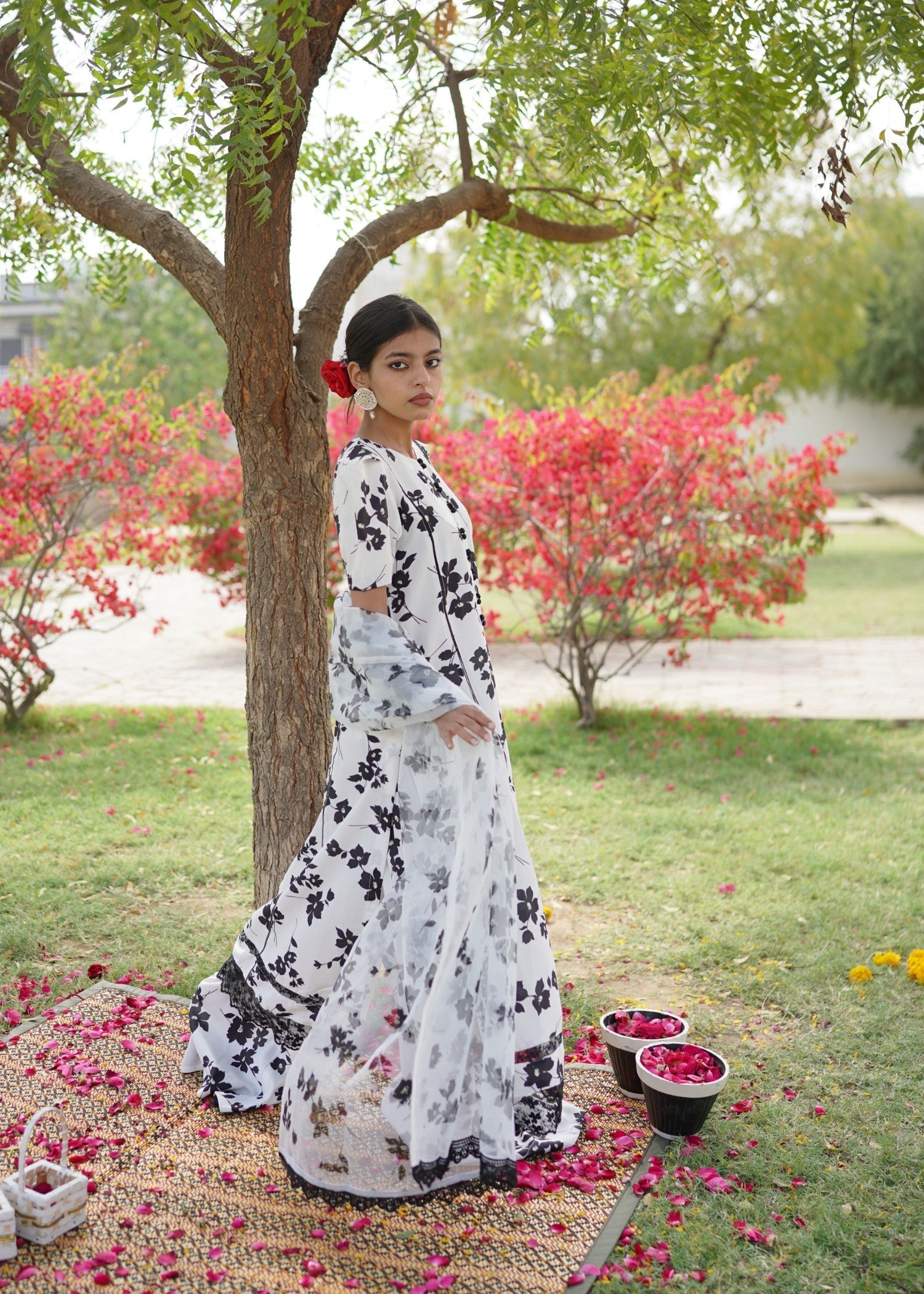 Ripret Black Flora Premium Women 3pcs