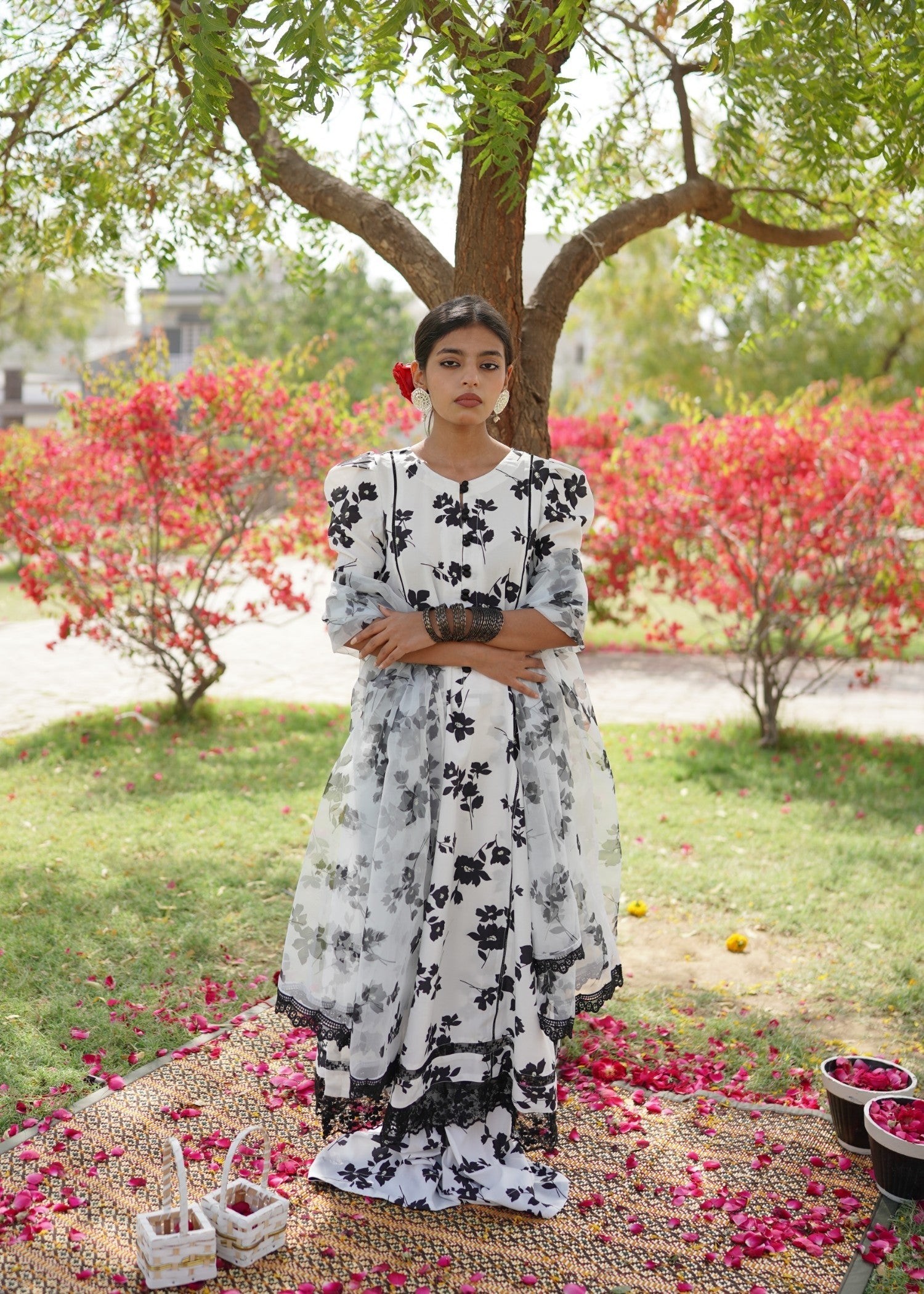 Ripret Black Flora Premium Women 3pcs