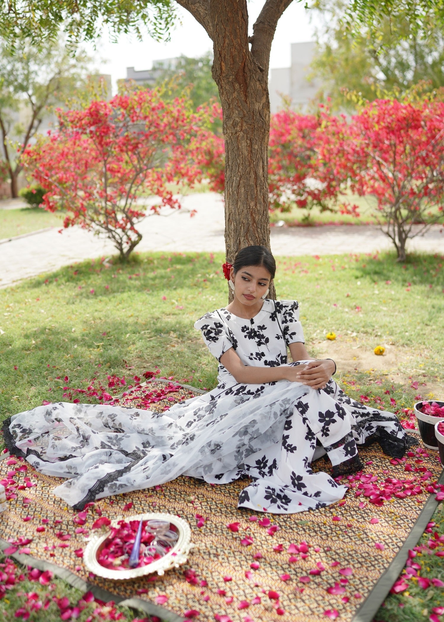 Ripret Black Flora Premium Women 3pcs