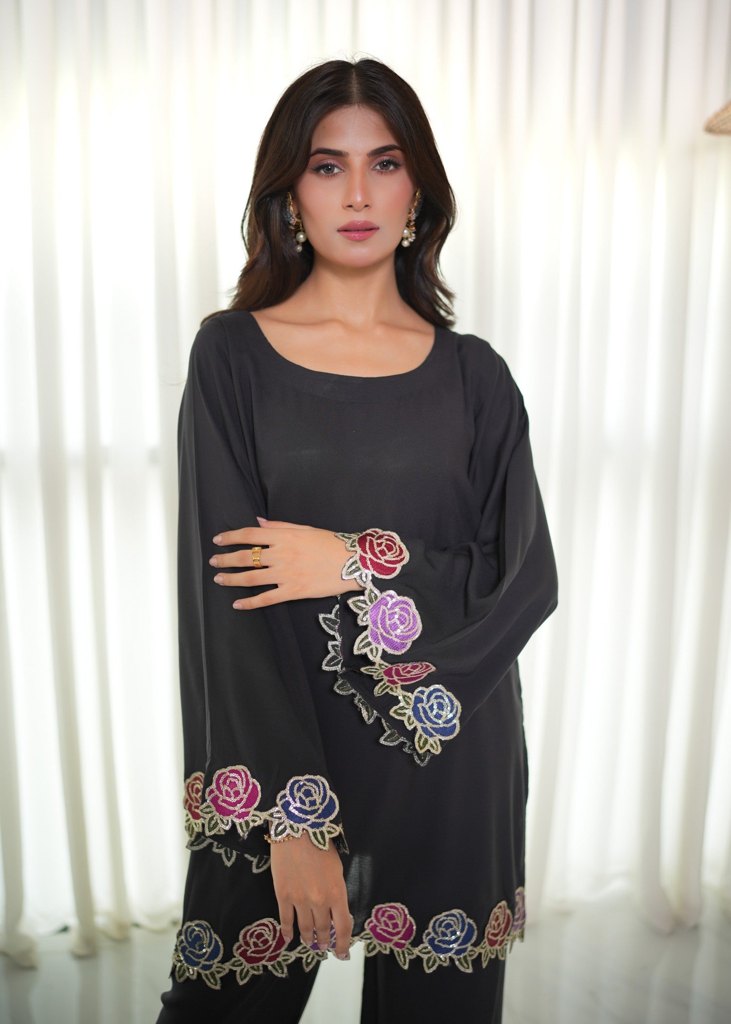 Ripret Rose coord set Women 2pcs