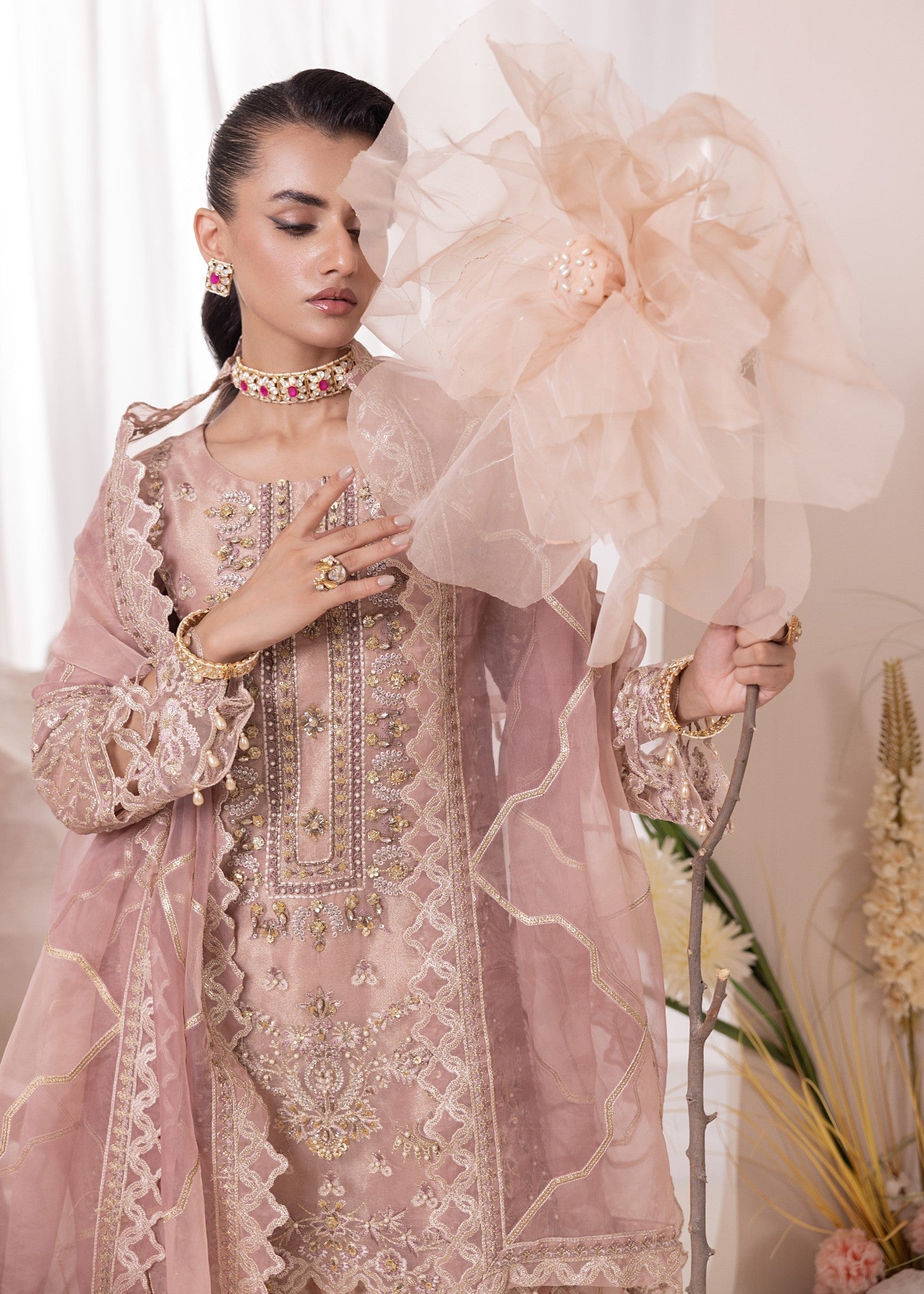 Diara Couture ROHEEN US 644 LIGHT PINK Women 3pcs