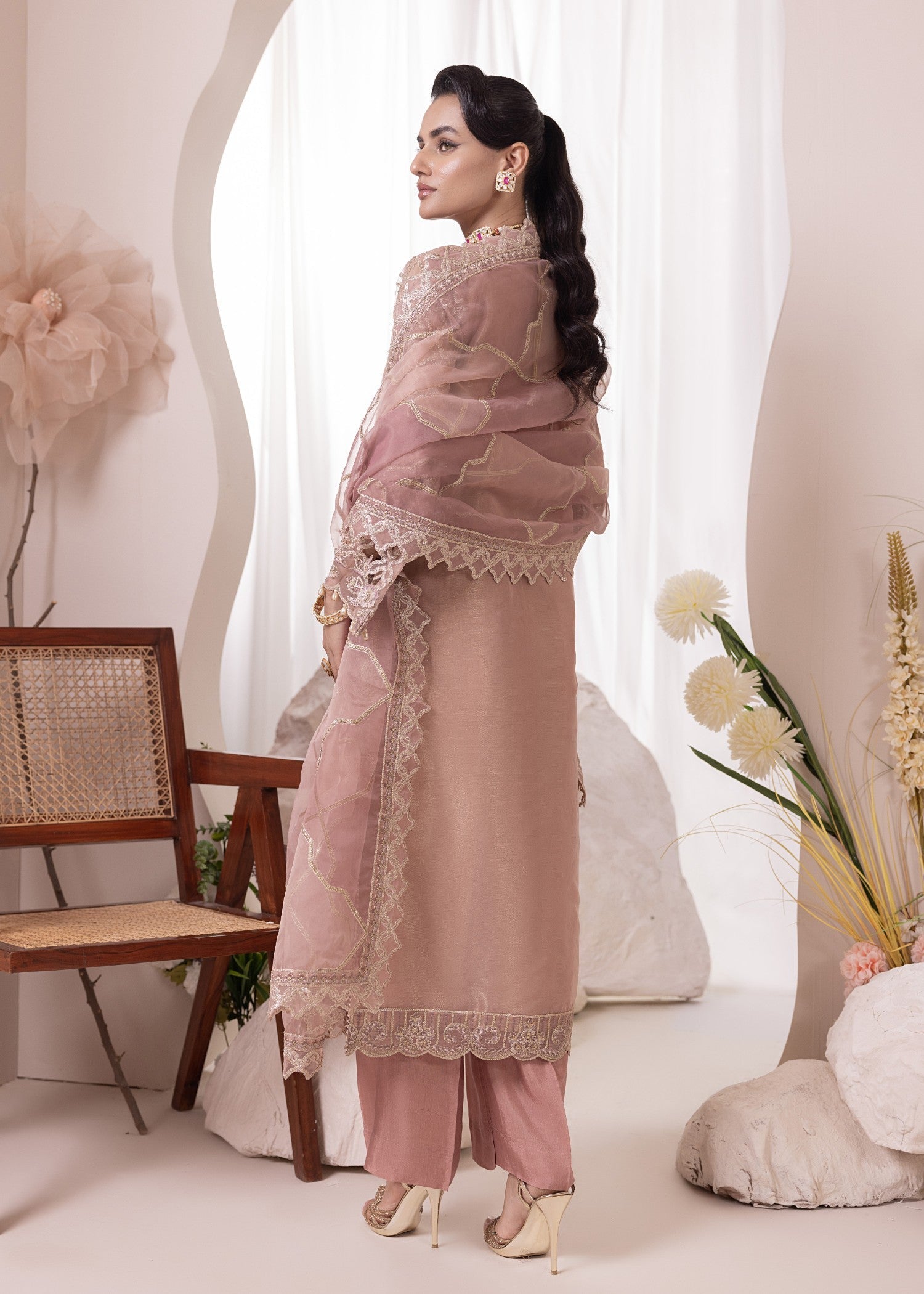 Diara Couture ROHEEN US 644 LIGHT PINK Women 3pcs
