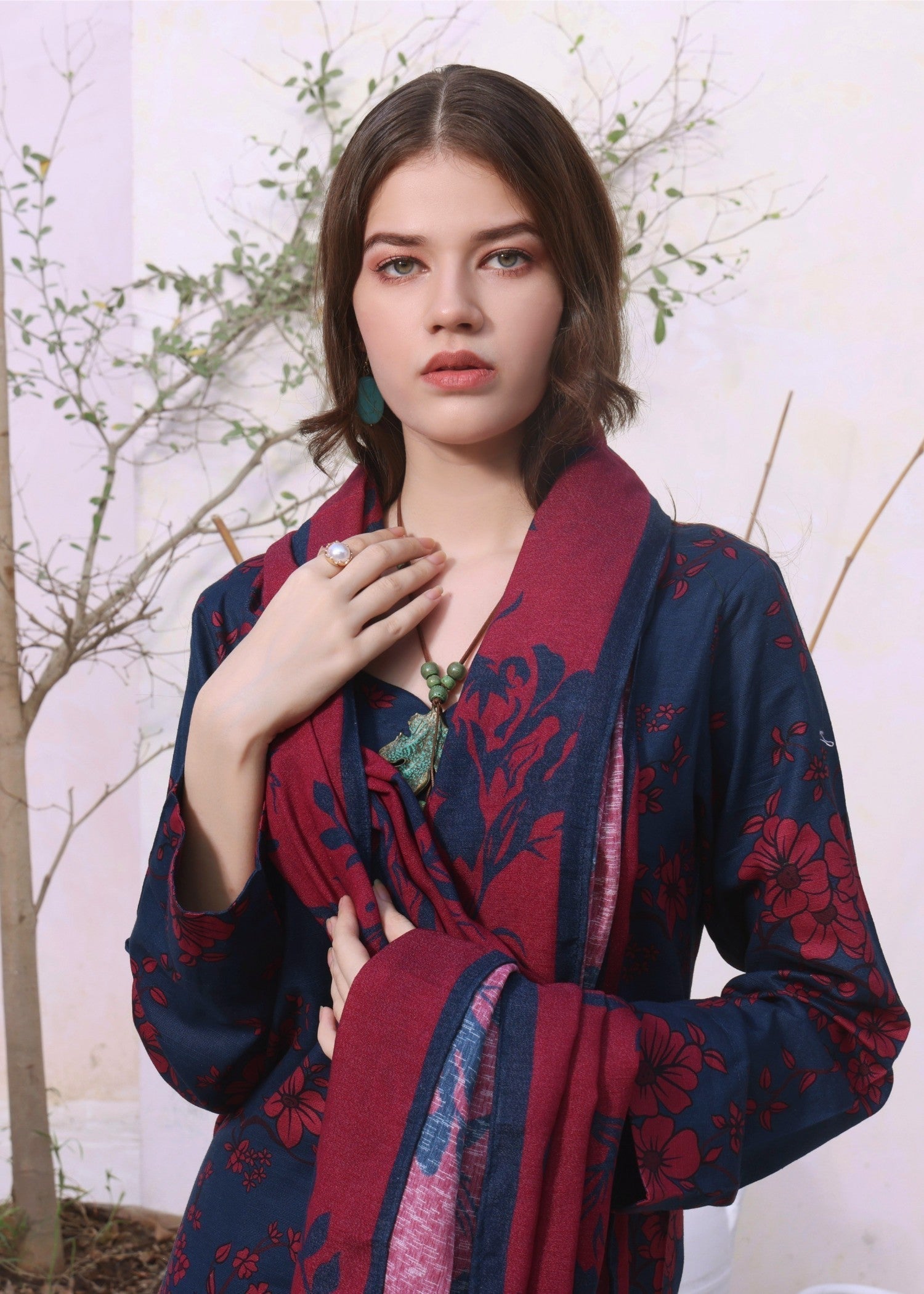 Feathers ROYAL BOQUET Women 3pcs