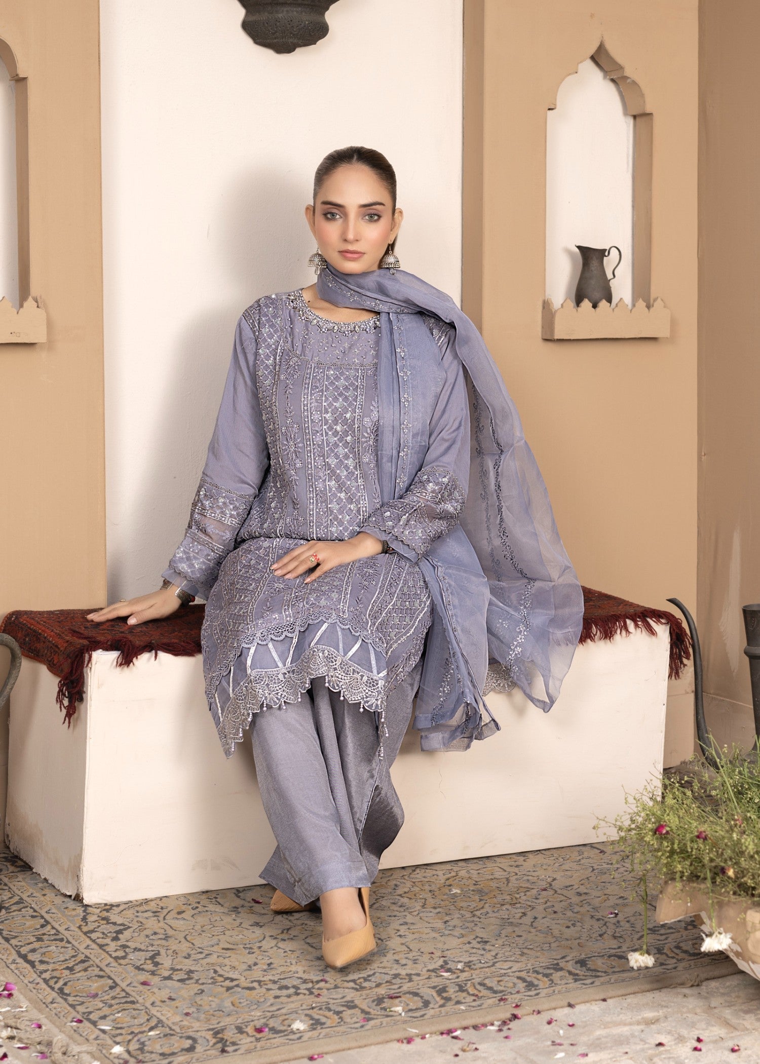 Pehnawa Fashion OCCASION PEARL Women 3pcs