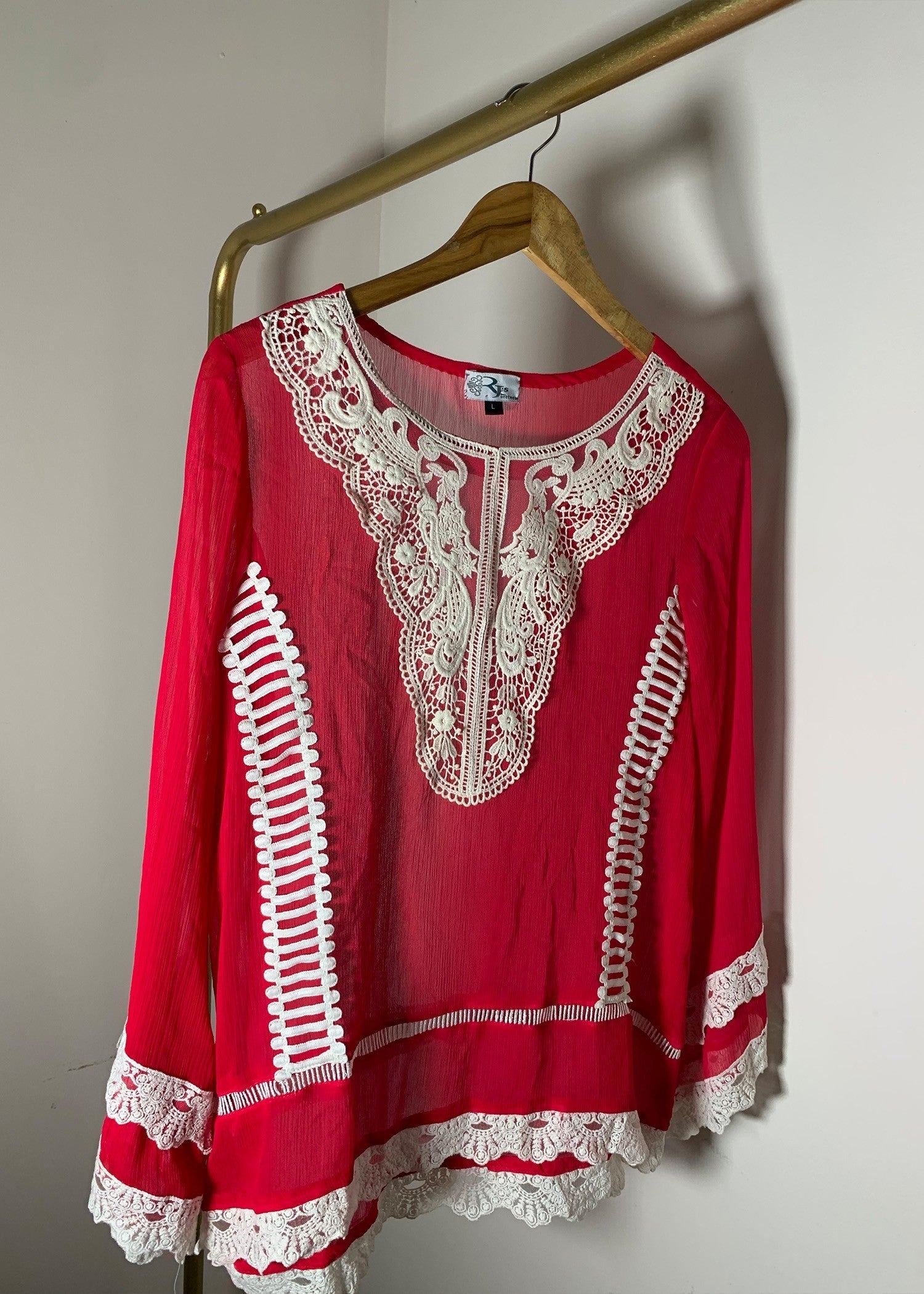 Rj’s Pret Candy Pink Top Women 1pcs